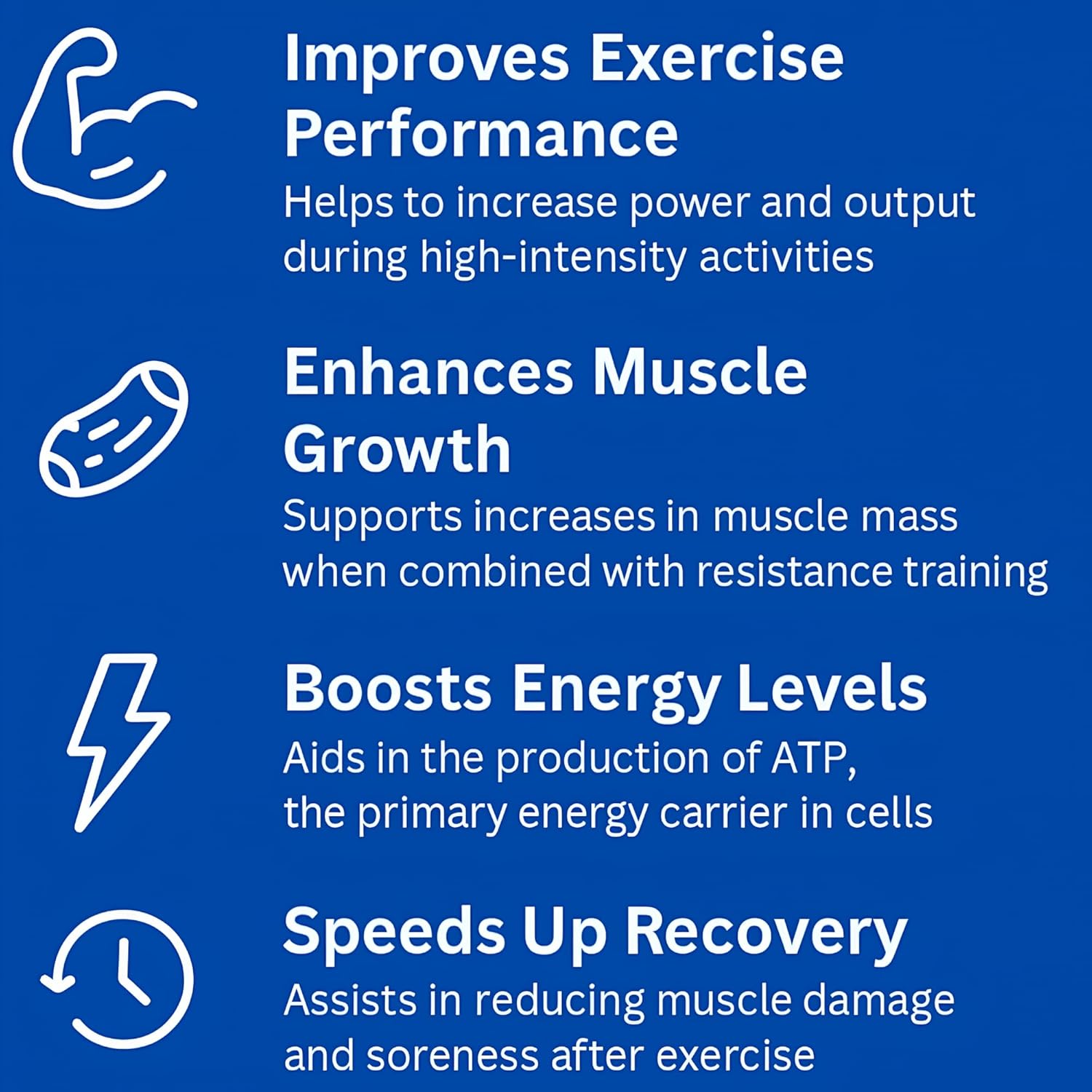 Micronized Creatine Monohydrate 1000 Capsules, 250 Servings, 750mg of Creatine Monohydrate Per Capsule, 3000mg Per Serving