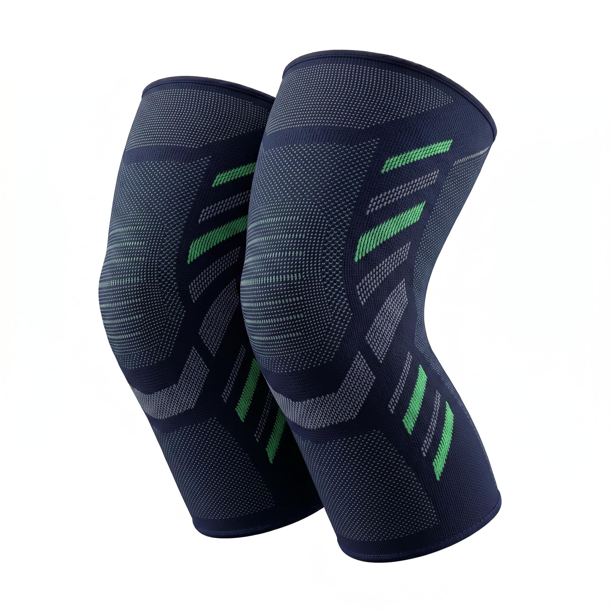 Dyna Pro Knee Cap with Compression | Injury Prevention, Recovery, Pain Relief | Gym, Running, Sports, CrossFit | Meniscus Tear, ACL, PCL, Arthritis | Suitable For Men and Women | MEDIUM | PAIR-image-48