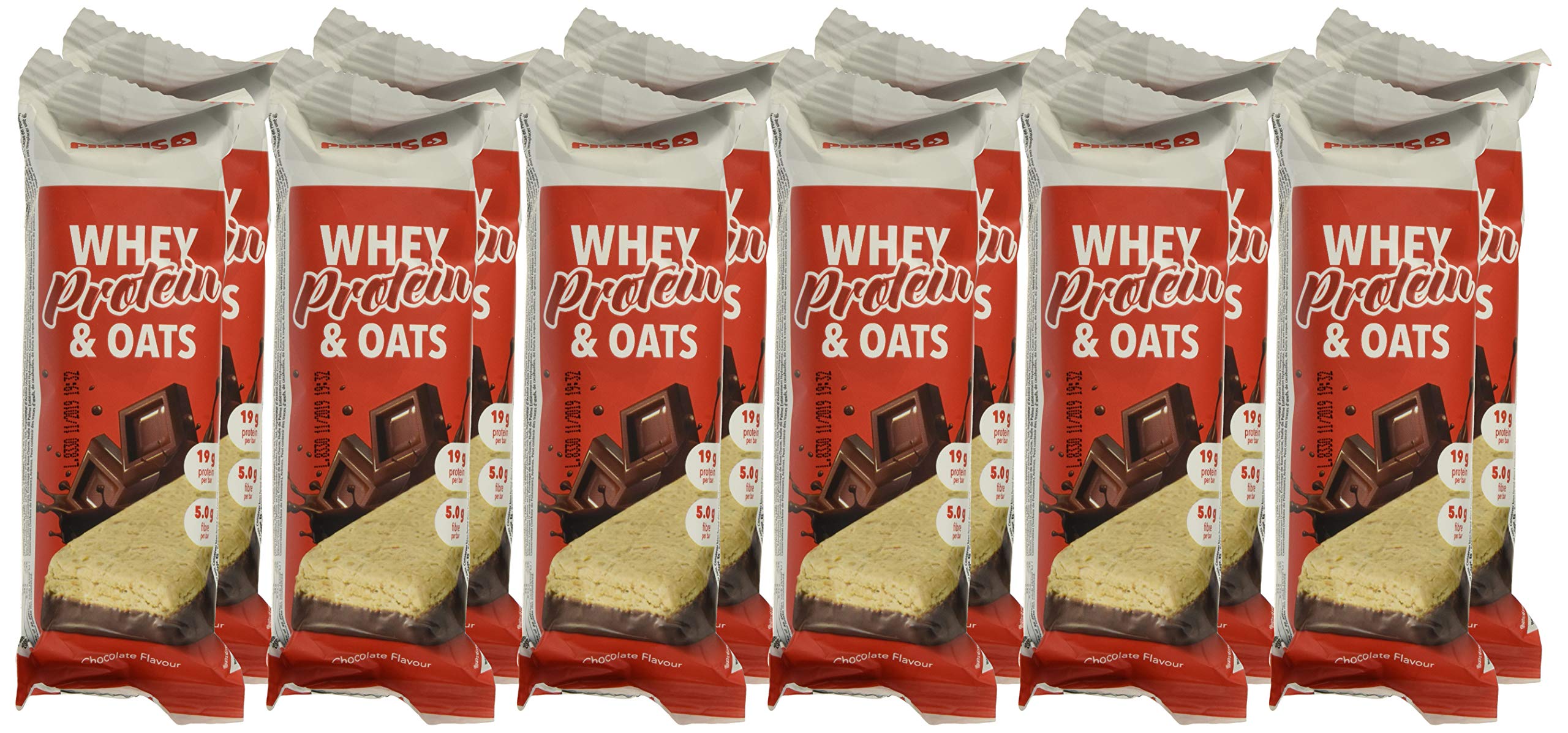 Prozis Whey Protein Oats Chocolate, 12 x 80 gr
