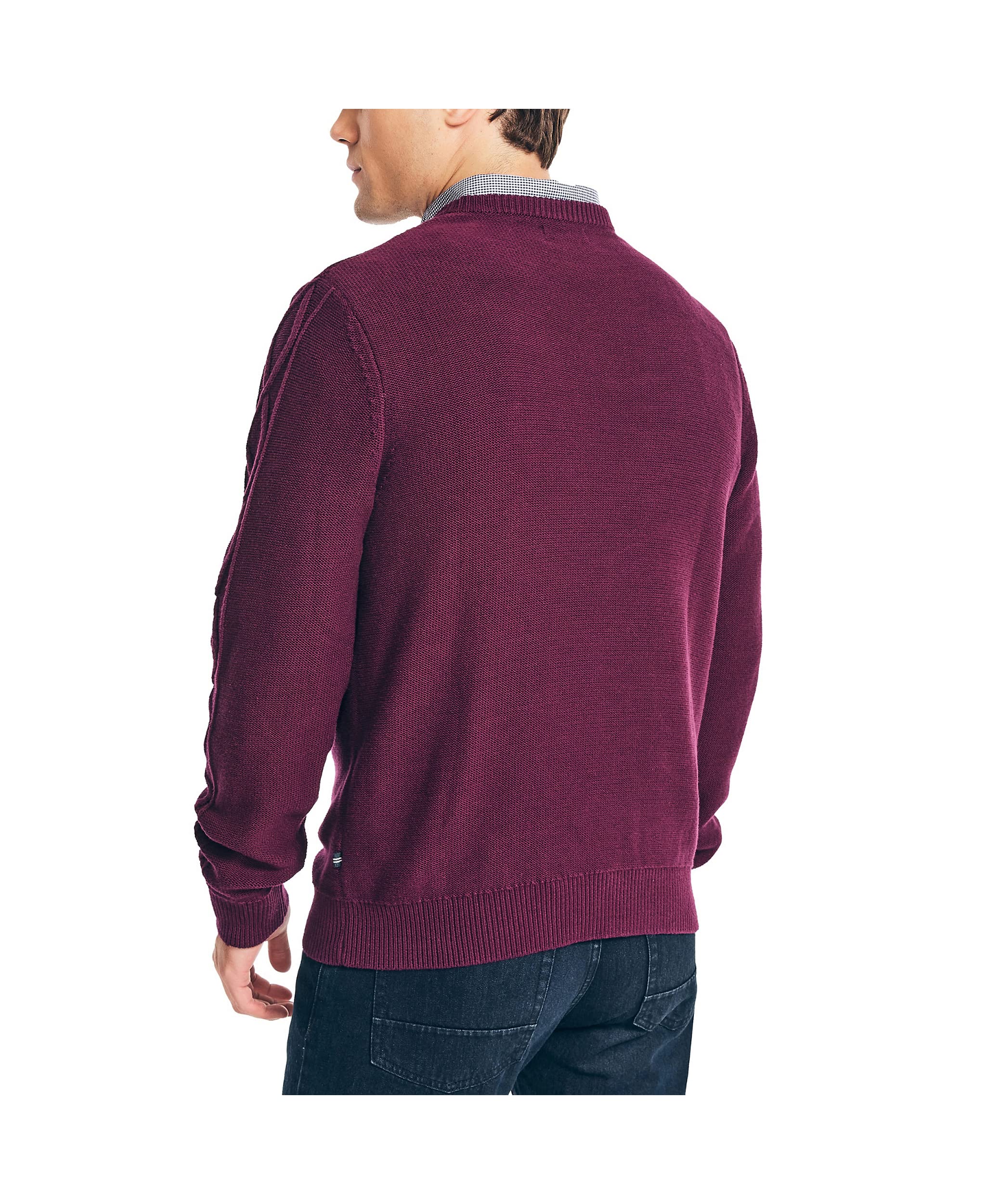 Nautica Maglia A Treccia Maglione Uomo