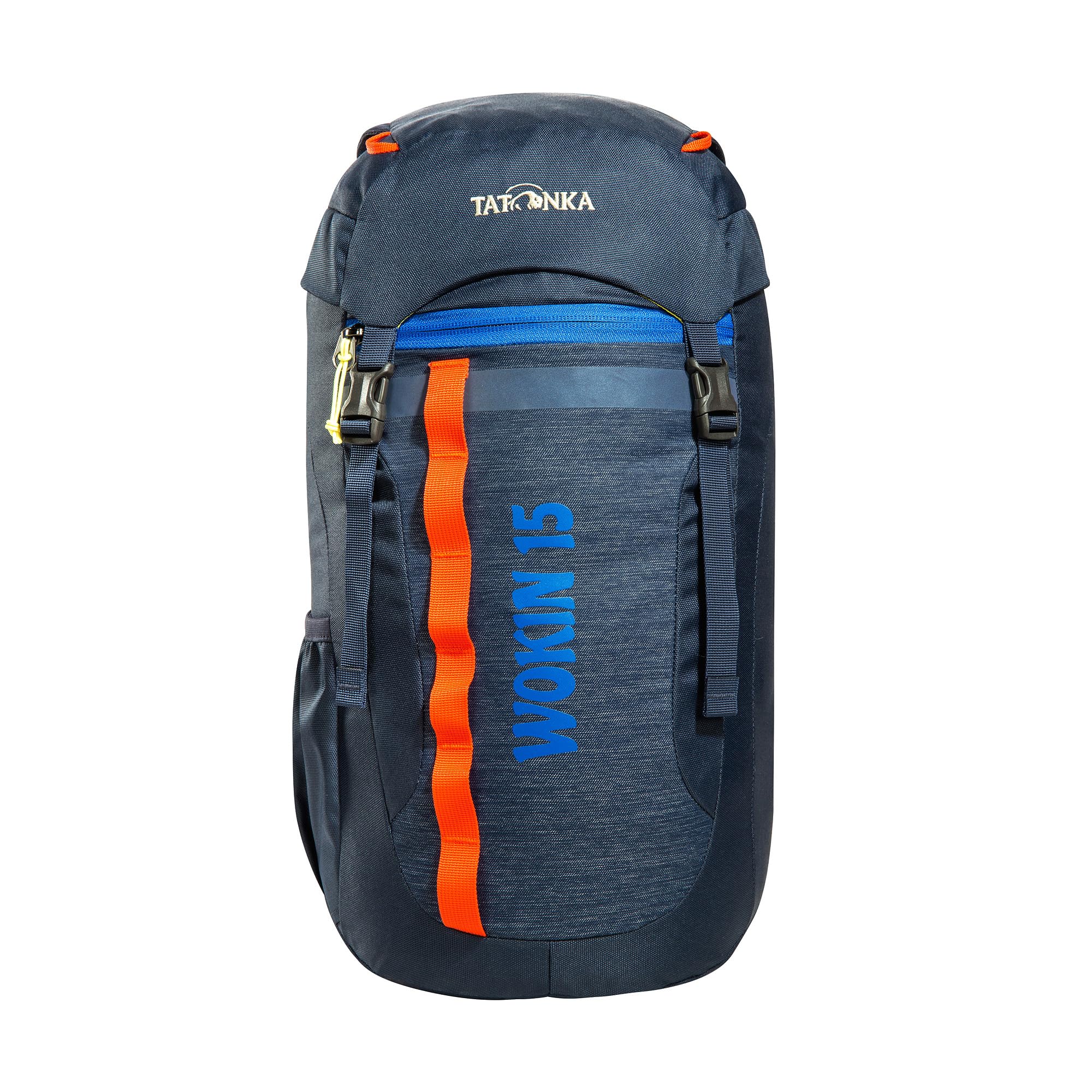 Tatonka Kinderrucksack Wokin 15L - Rucksack für Mädchen und Jungen ab 6 Jahren - Inklusive Sitzkissen und Reflektoren für gute Sichtbarkeit - Aus recycelten Materialien