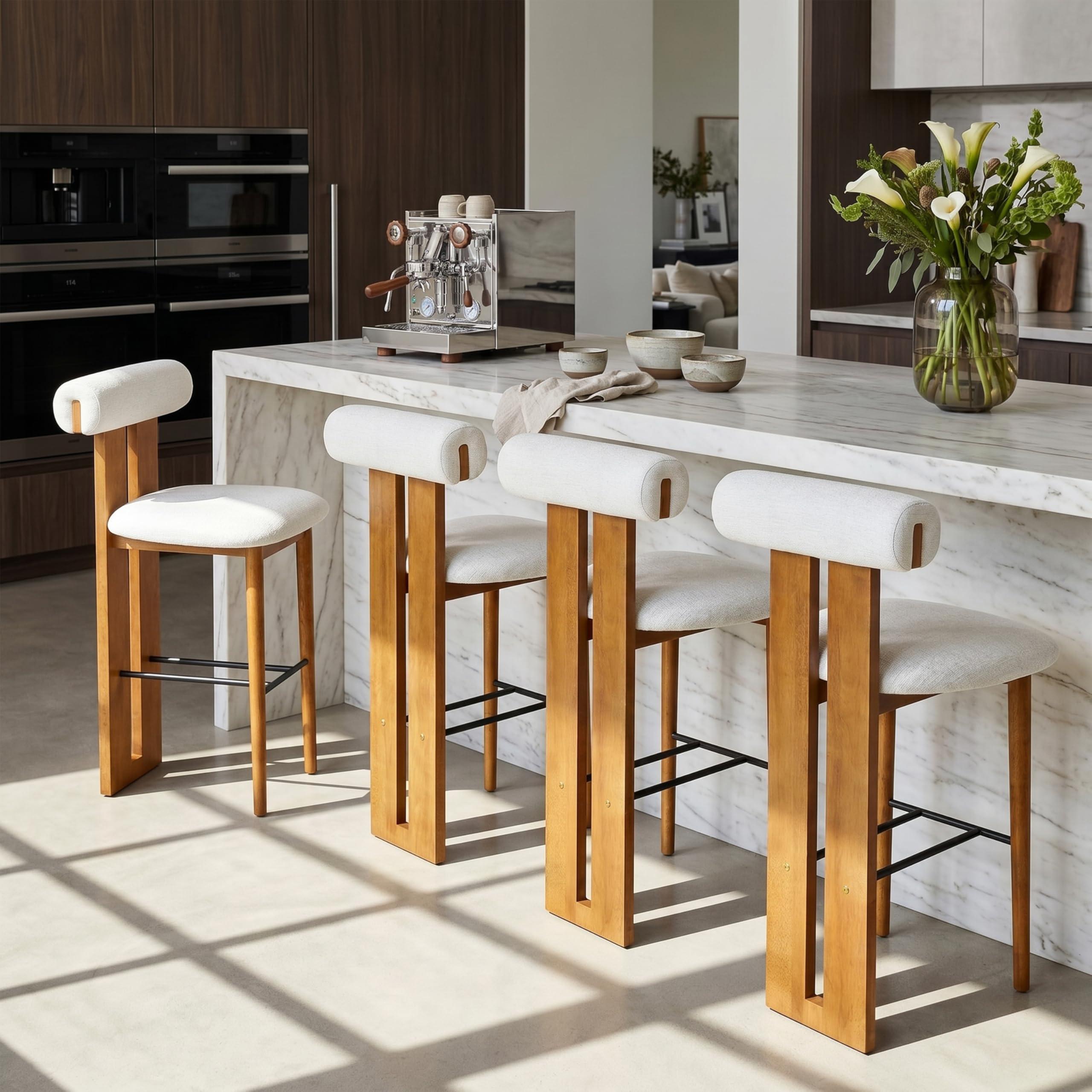 View 1 of **ONLY 2** Christopher Knight Home Irene Barstools Set of 4