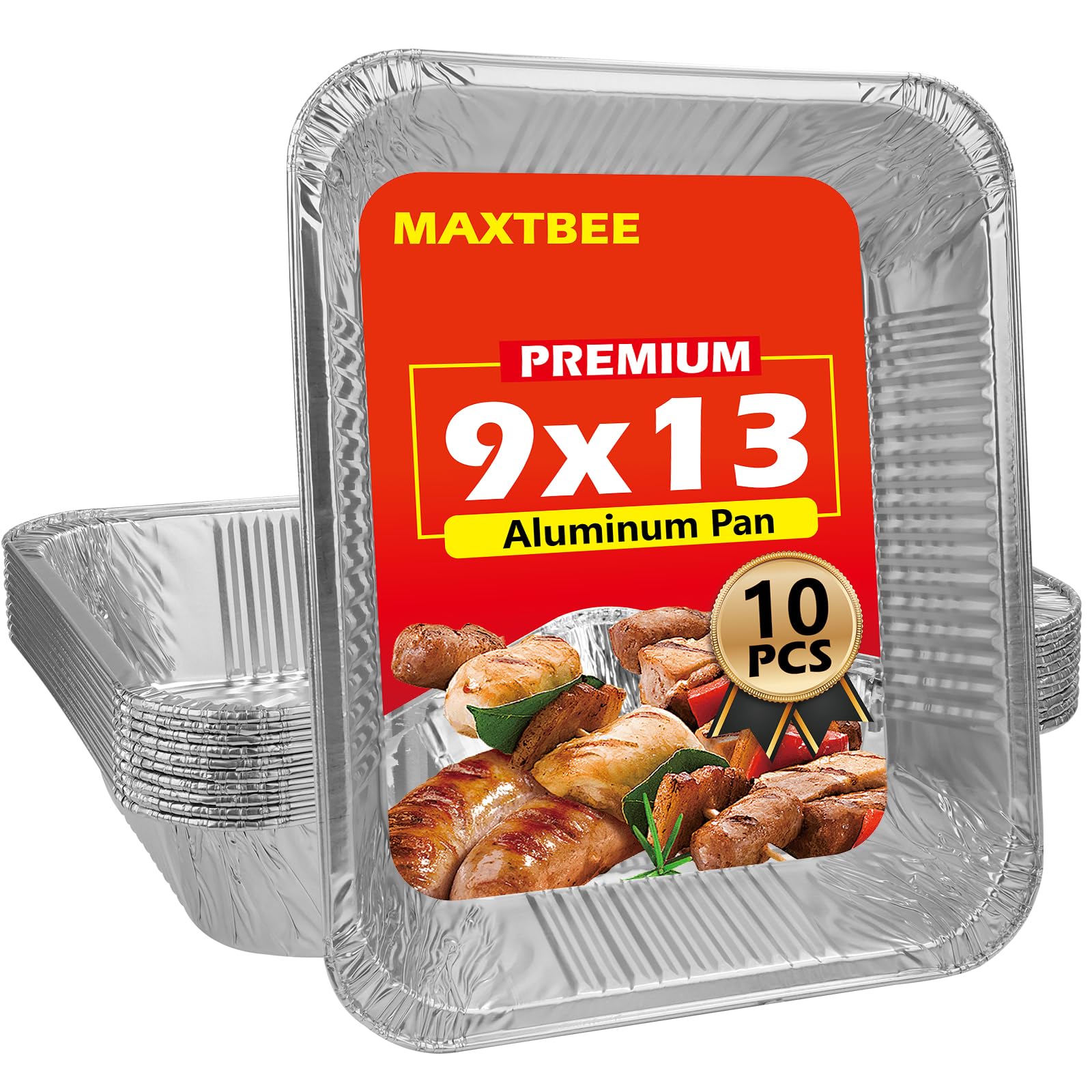 MAXTBEE 10 Pack Pans