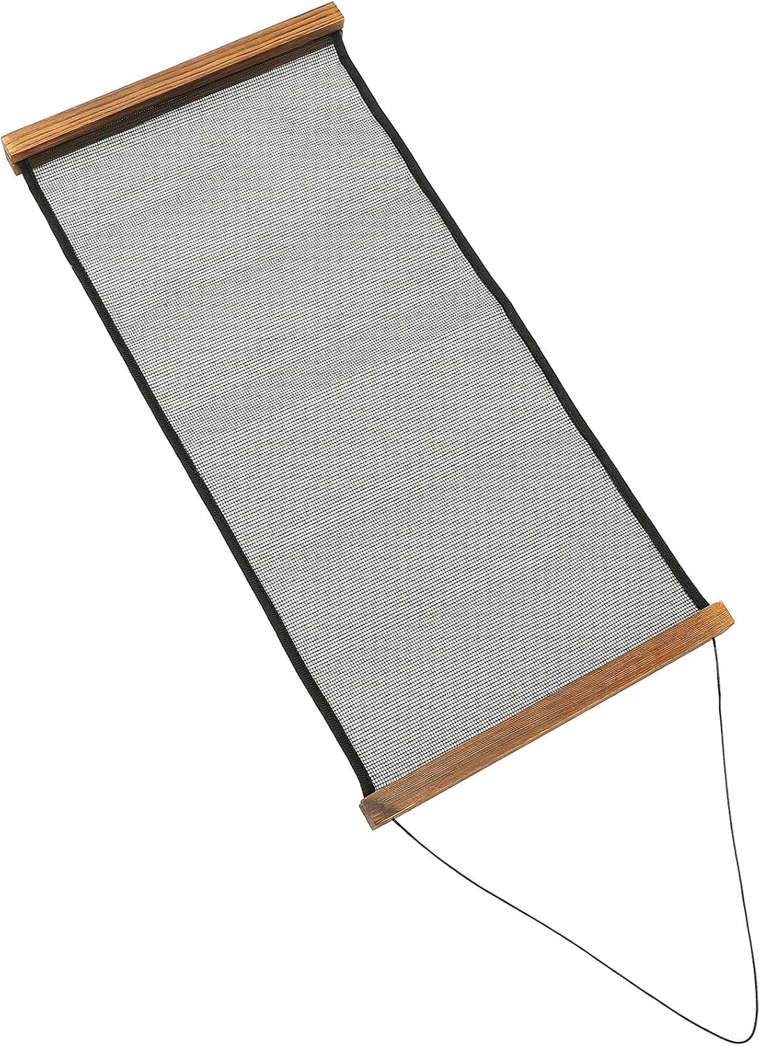 Wood and Cloth Jewelry Storage Rack Wall Hanging Organizer