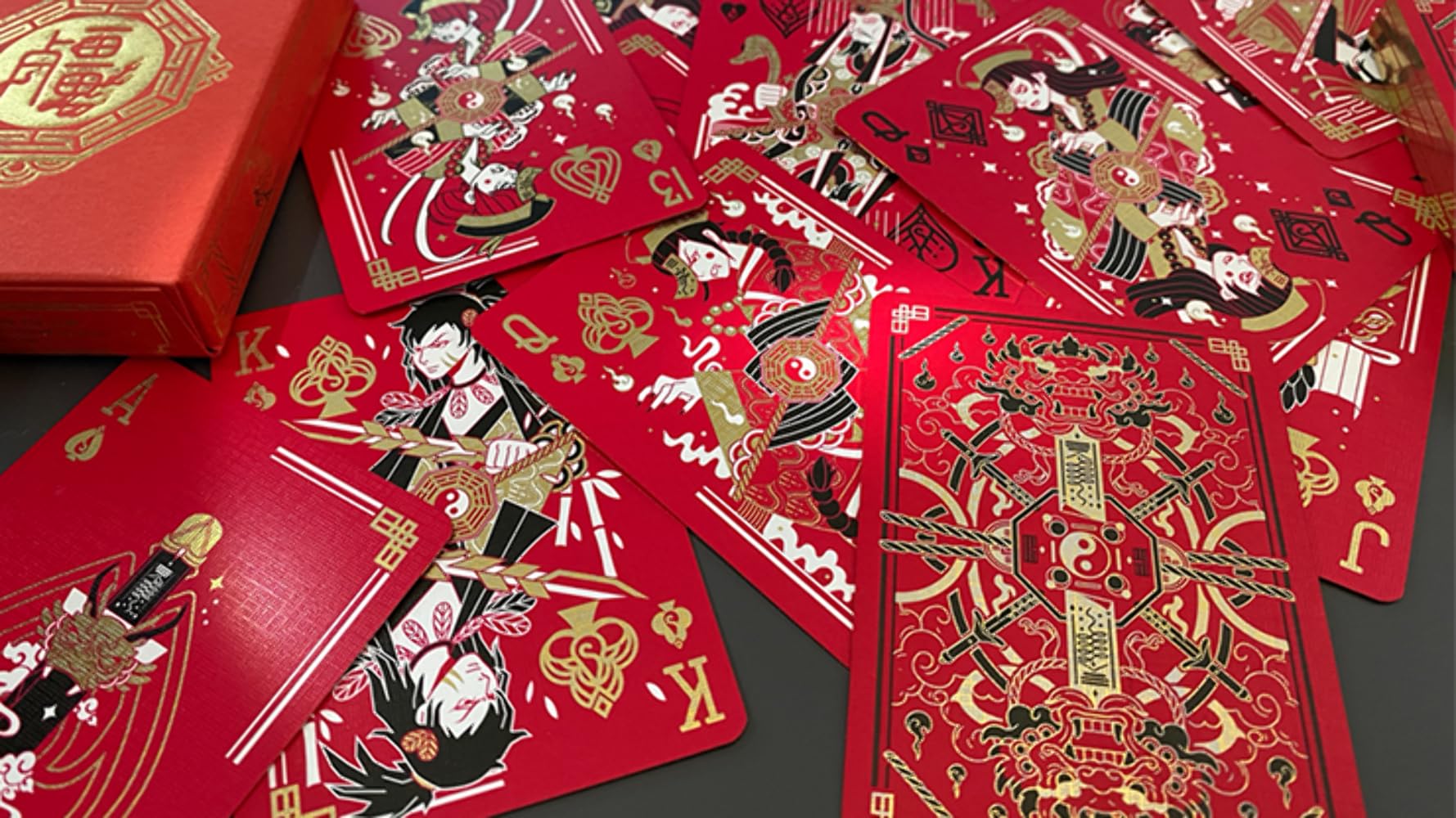 Murphy's Magic Supplies, Inc. Geung Si The Torpor (rosso) Carte da gioco