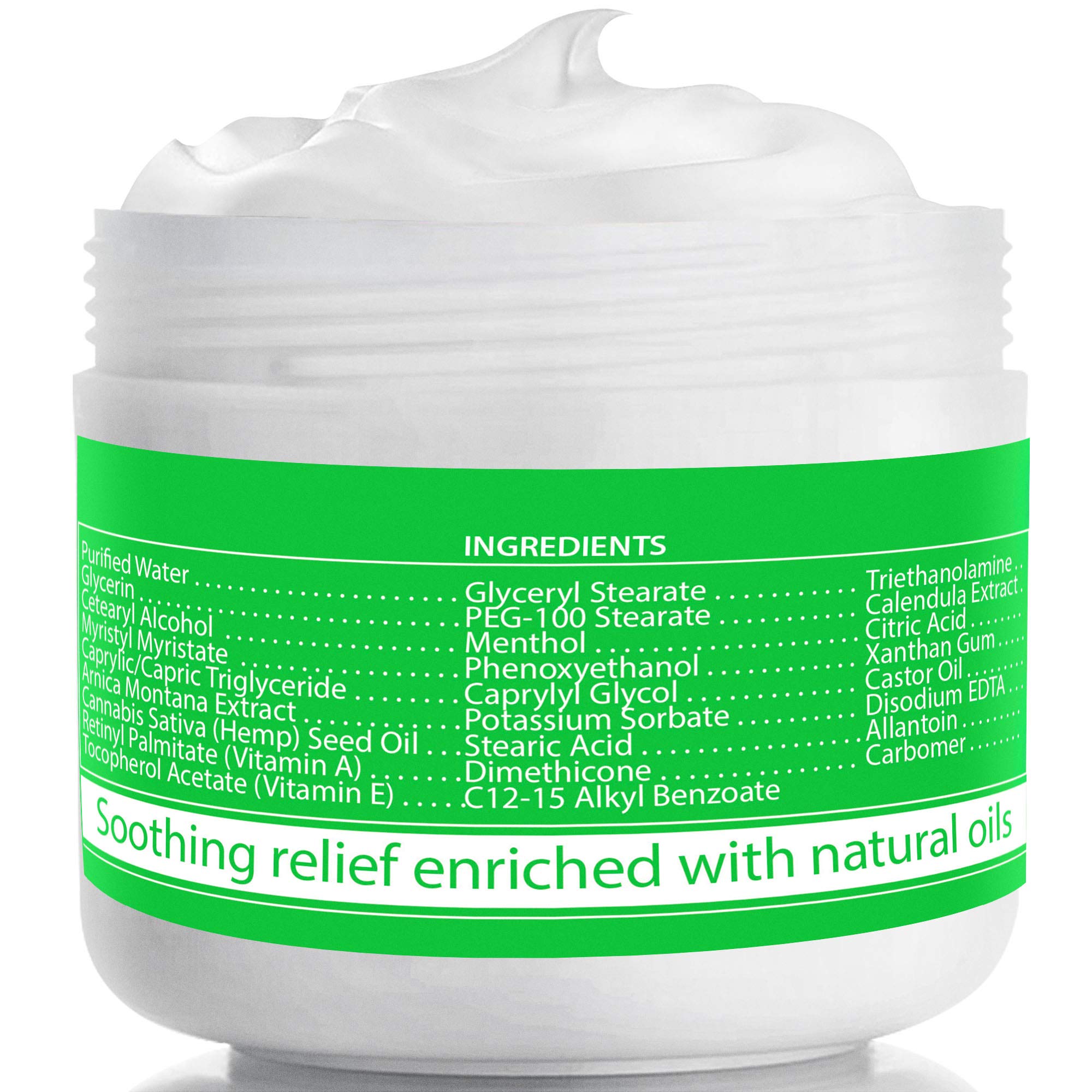 Buy Hemp Cream x30 MSM Power AllNatural Seed Oil Extract Extra Strength Massage Lotion with