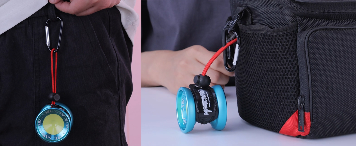 WOONEKY Yoyo Aufbewahrungstasche Mit Tragegriff Yoyo Ball Etui Für