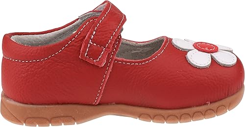 Miniatura 3 de Femizee Mary Jane - Zapatos planos de cuero con lazos, para niñas (niños pequeños)