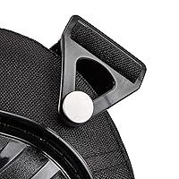 Vista 5 de Yaxa Basics Rodilleras profesionales con cojín de gel - 1 par, color negro