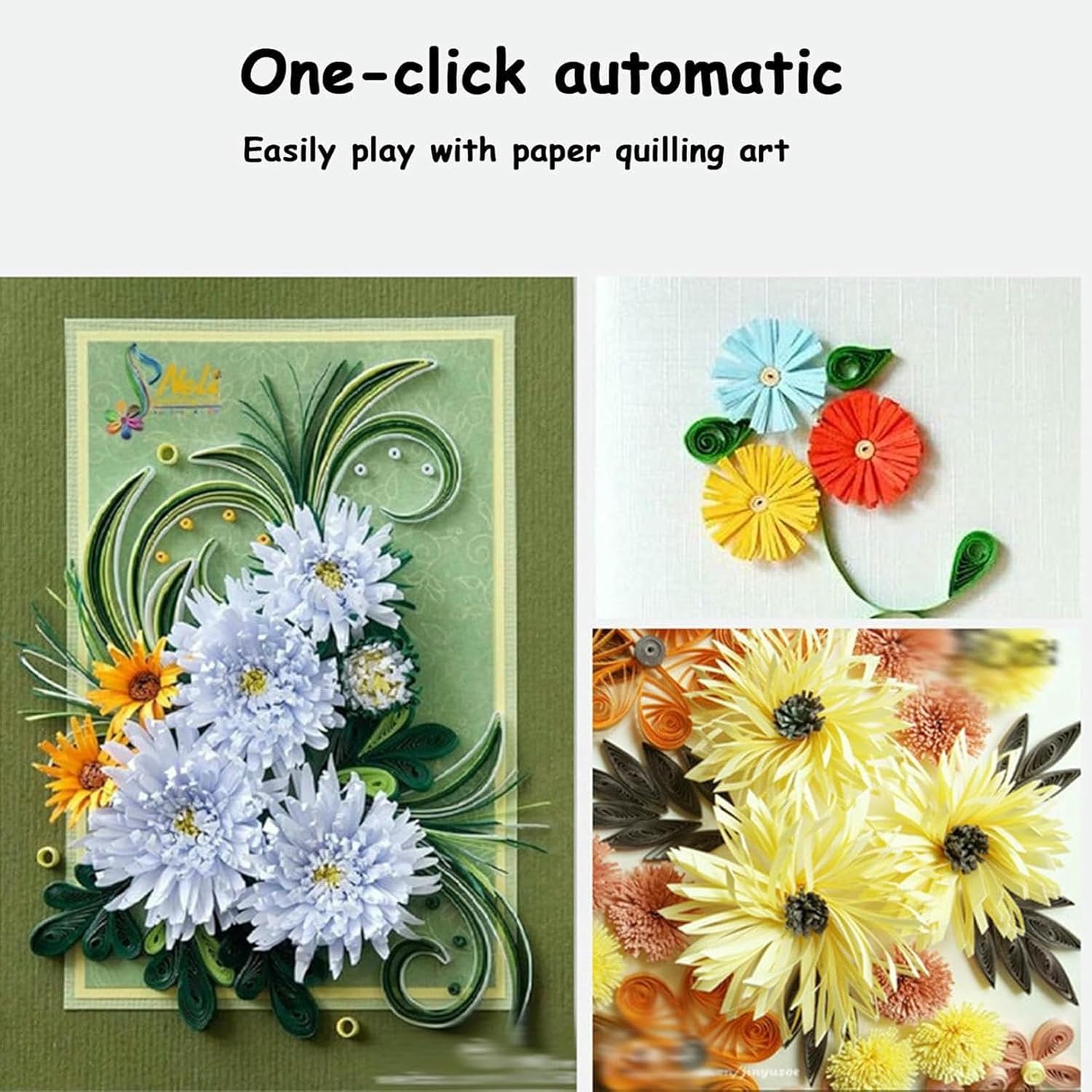 DIY Electric Paper Quilling Tassel Machine, Adjustable Width, Suitable for 3D Colored DIY Paper Tassel Flower Making, Paper Cutting Tool~/