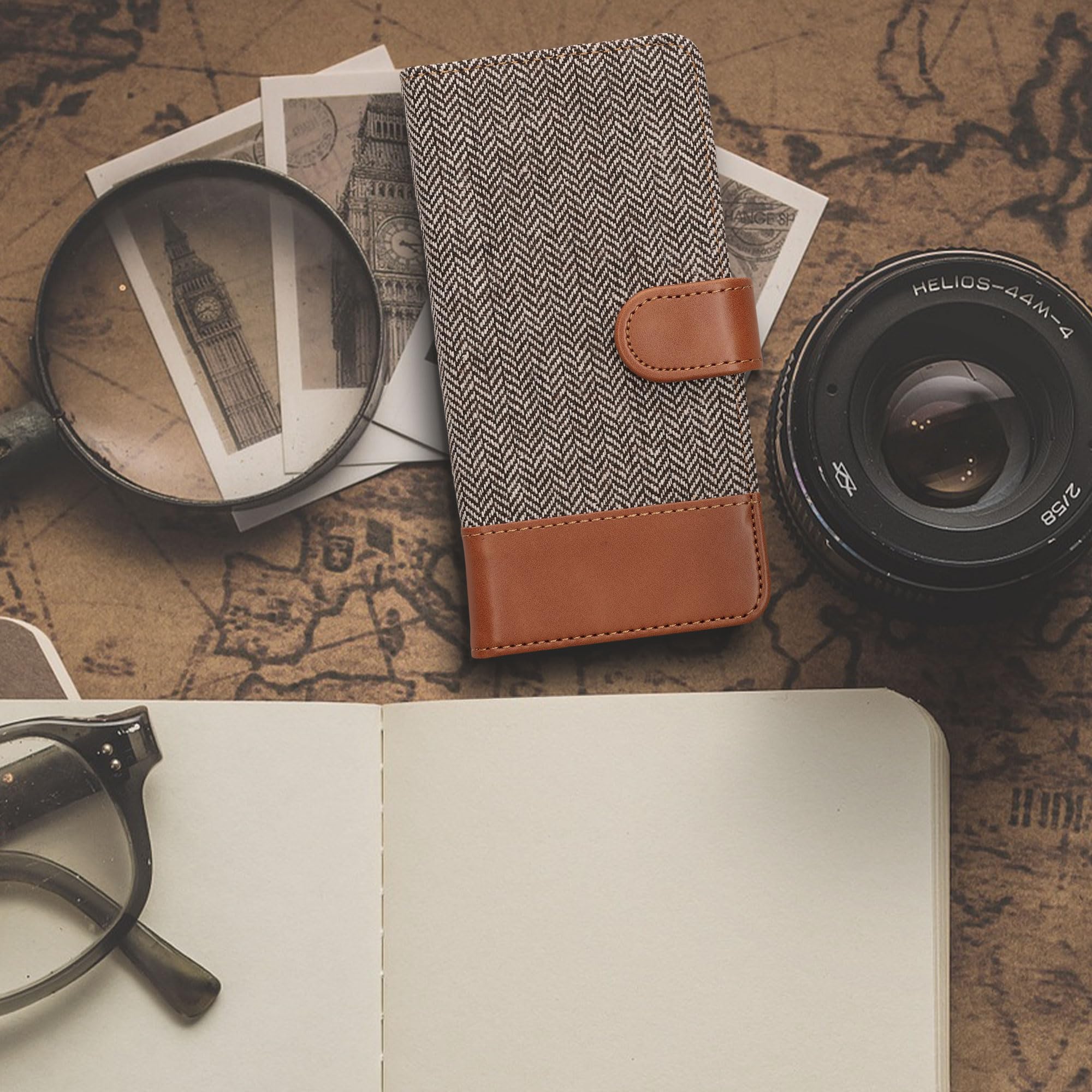 Étui Compatible Avec Kobo Aura Edition 2 Coque - Étui À Rabat Magnétique Tabletteereader