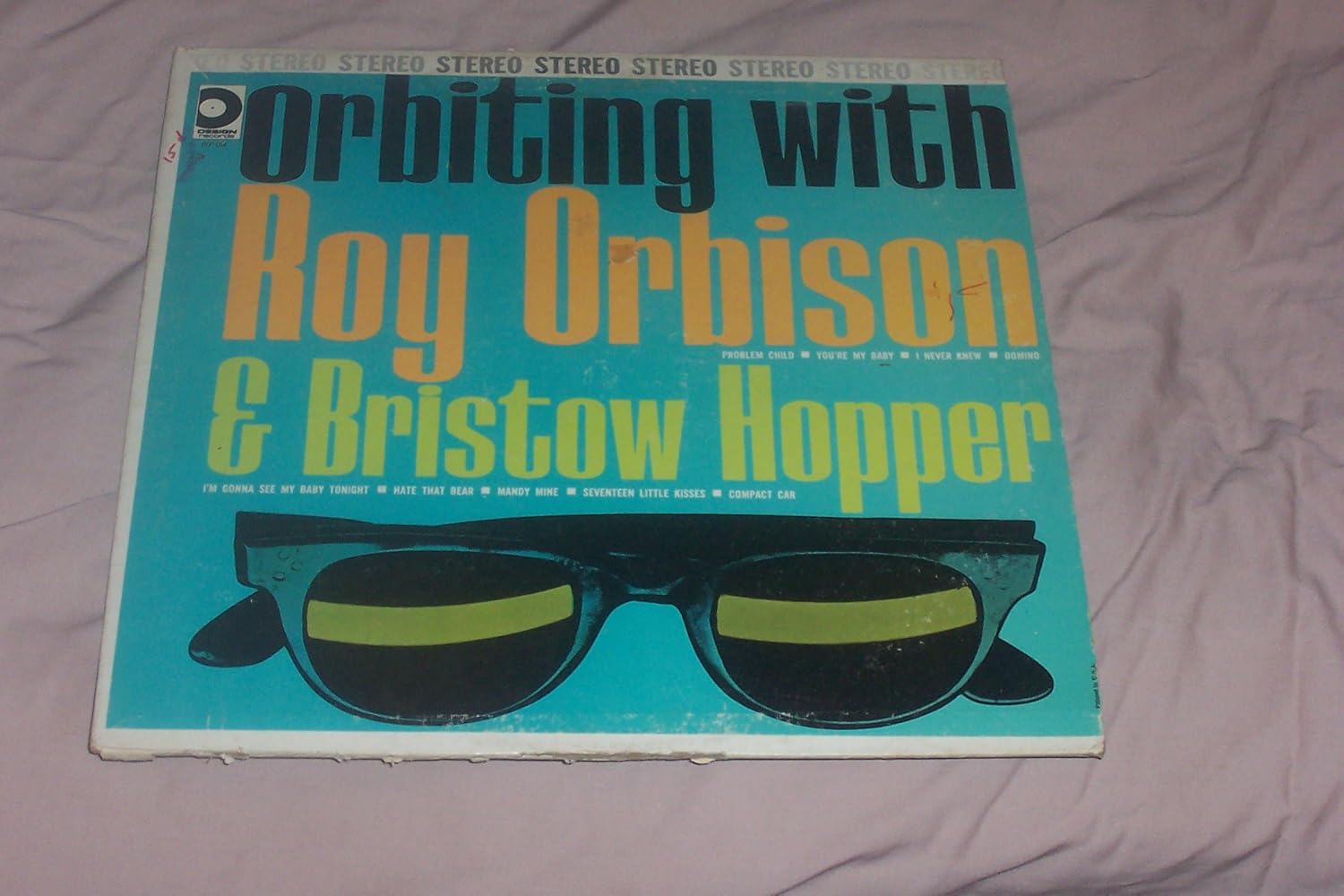 Roy Orbison ROY ORBISON/ BRISTOW HOPPER orbiting with POLYDOR 164