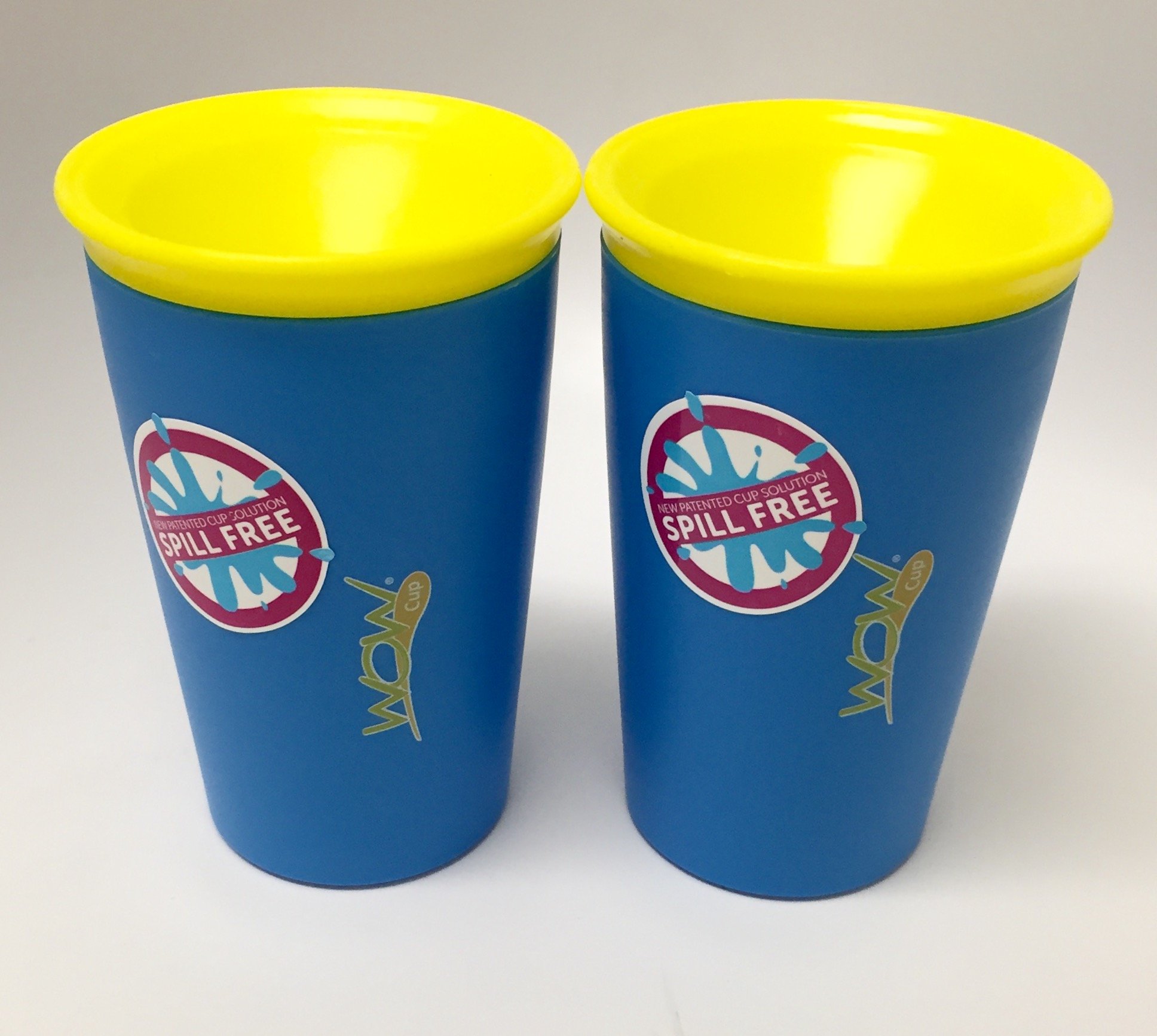 As Seen on TV Wow Cup, Spill-Proof Cup (Blue), 2 Count