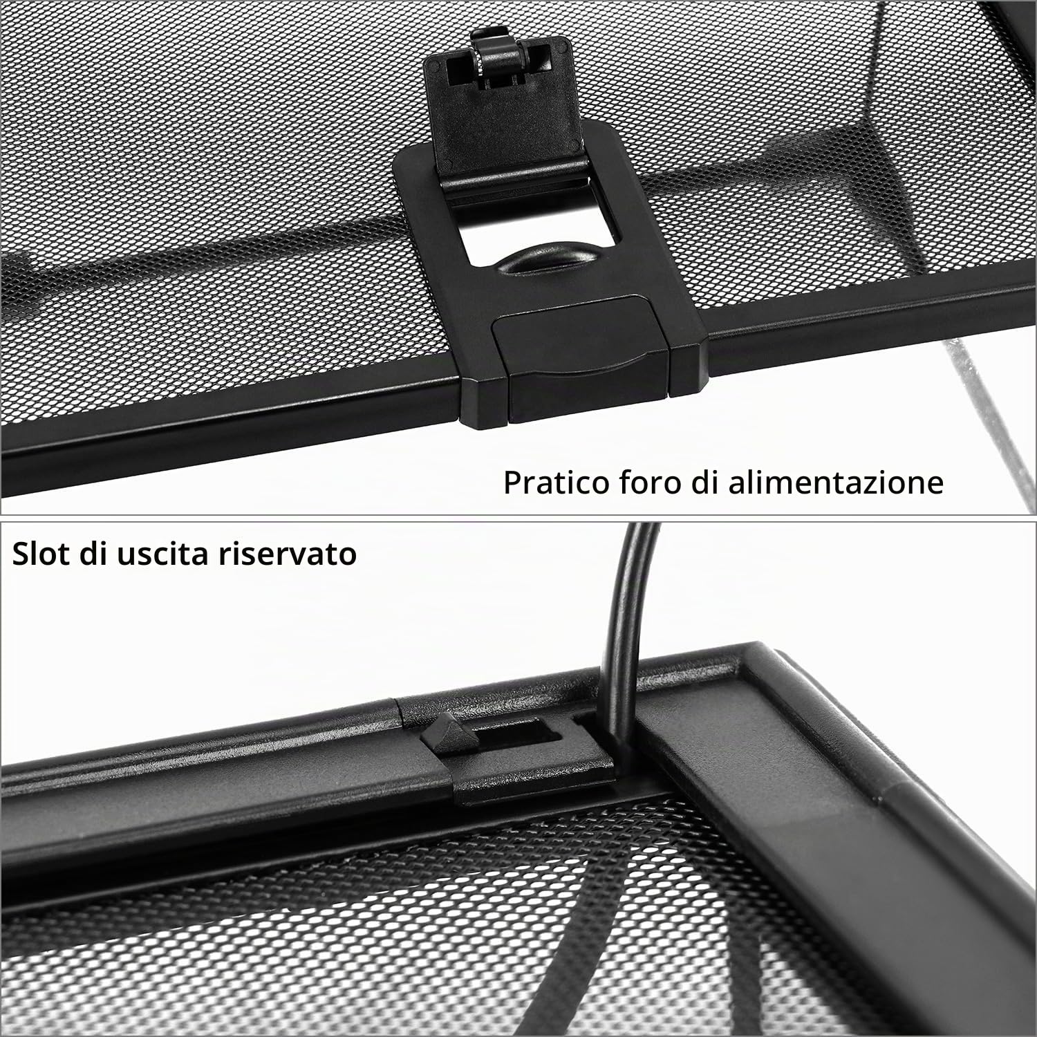 QWORK® terrario in vetro per rettili, reptile growth terrario, 30 * 20 * 15cm per una varietà di rettili e insetti