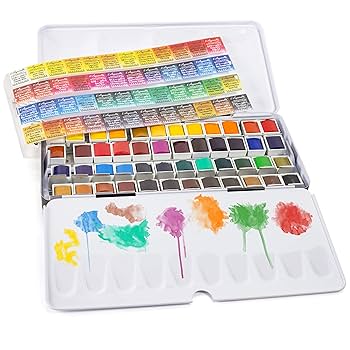 セヌリエ 透明水彩絵具 HP18色セット Amazon.co.jp: Sennelier セヌリエ 透明水彩絵具 HP48色セット