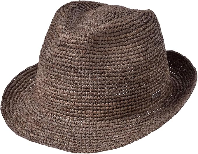 Amazon Stetson ステットソン ラフィアハット 中折れ メンズ レディース ストローハット 麦わら帽子 天然繊維 Manish Raffia Se507 マニッシュラフィア Se507 ハット 通販