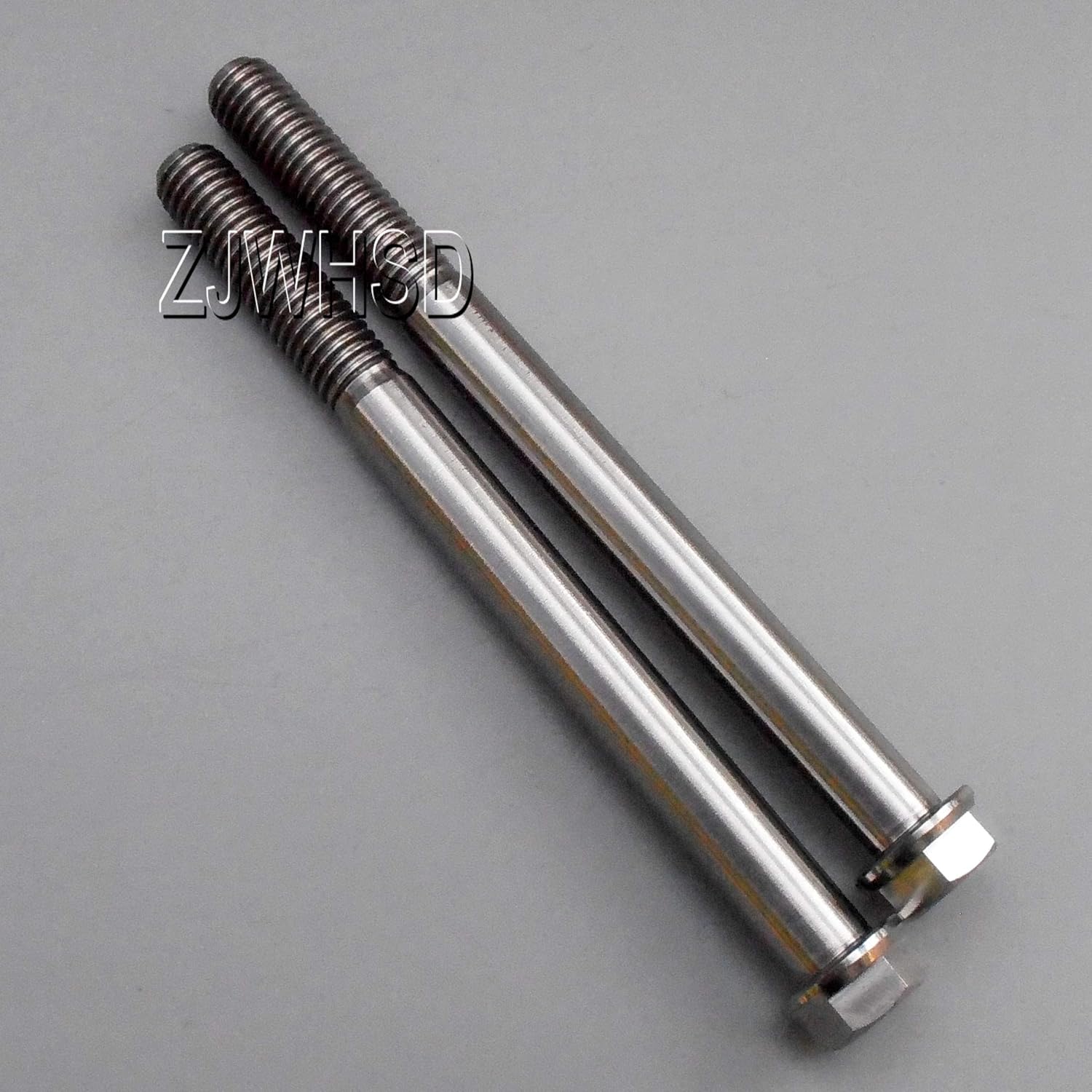 2pcs M8 x 95 Titanium Ti Screw Bolt Hexagon Hex Head Flange/Aerospace Grade