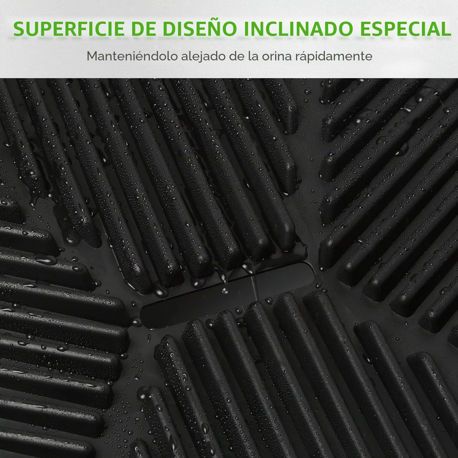 Hompet Inodoro para Perros Artificial con una Gran Bandeja, Almohadillas de Entrenamiento y césped Artificial para Uso Interior y Exterior, Ideal para Perros pequeños y medianos (76x51x7 cm)