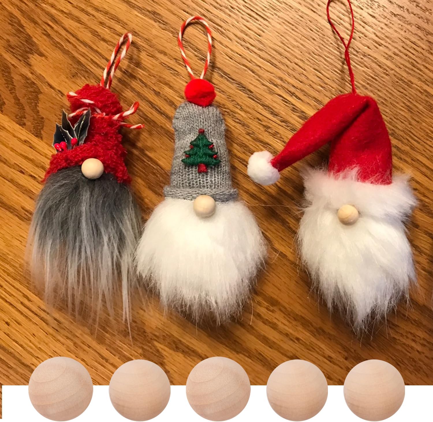 150 PCS Unfinished Wooden Balls, 1 Inch Diameter No Hole Wooden Beads for Crafts, Perfect for DIY Projects and Creative Decorations - Image 6