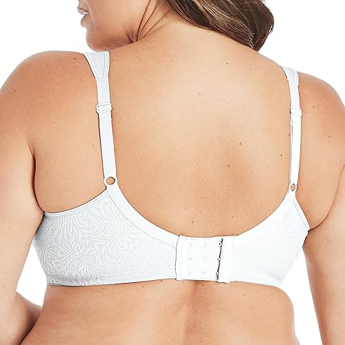 Miniatura 10 de Playtex Womens 18 Hour Seamless Smoothing Full Coverage Bra Cool Comfort Wireless Wire-Free 1-Pack and 2-Pack US4049 Color piel (nude), Blanco, Negro