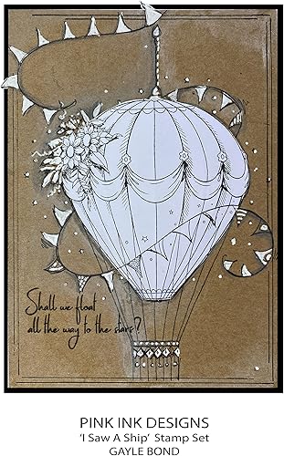 Miniatura 7 de Pink Ink Designs Saw A Ship. - Juego de sellos transparentes, A5