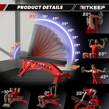 Quick Adjustable Dumbbell & Weight Bench Package