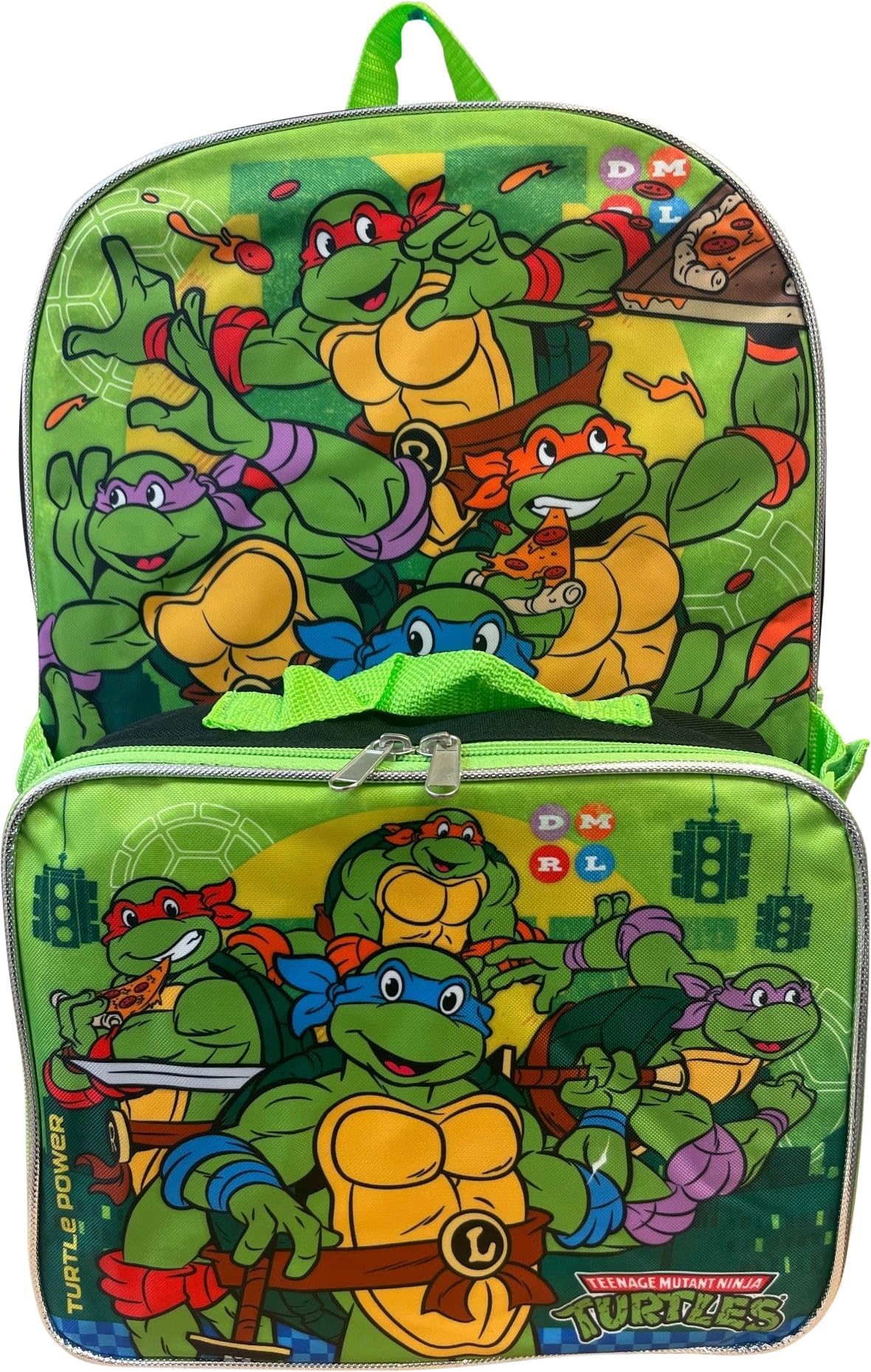 Ruz Group Kid's Licensed 16 Inch Backpack With Removable Lunch Box Set