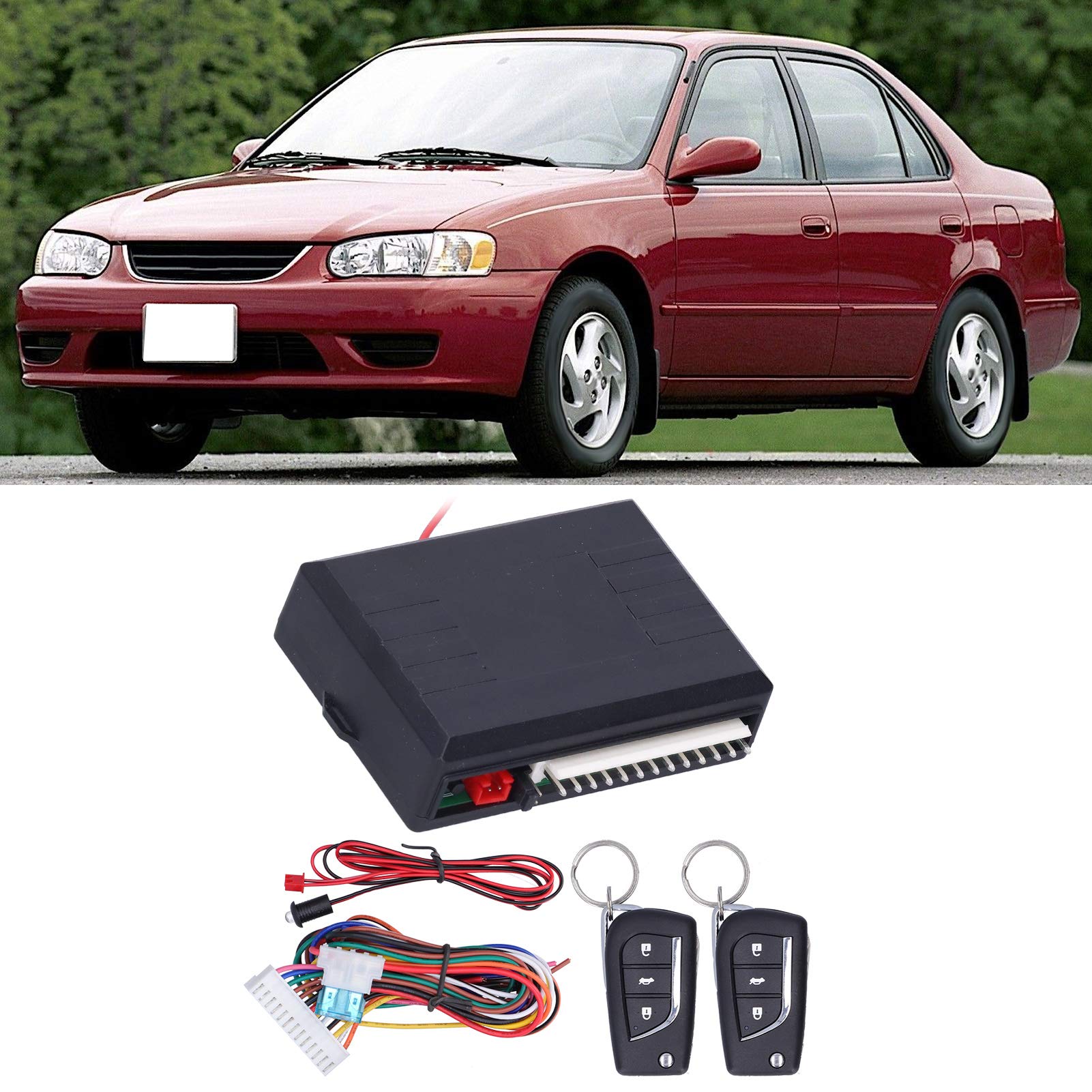 Kit Chiusura Centralizzata Auto Mulcort - Sistema Senza Chiave Con 2 Telecomandi - Foto 8