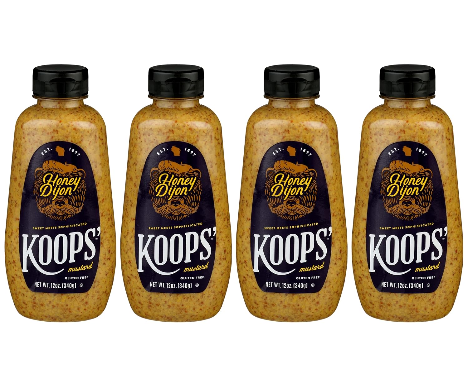 Koops' Honey Dijon Mustard Gourmet Mustard, GlutenFree