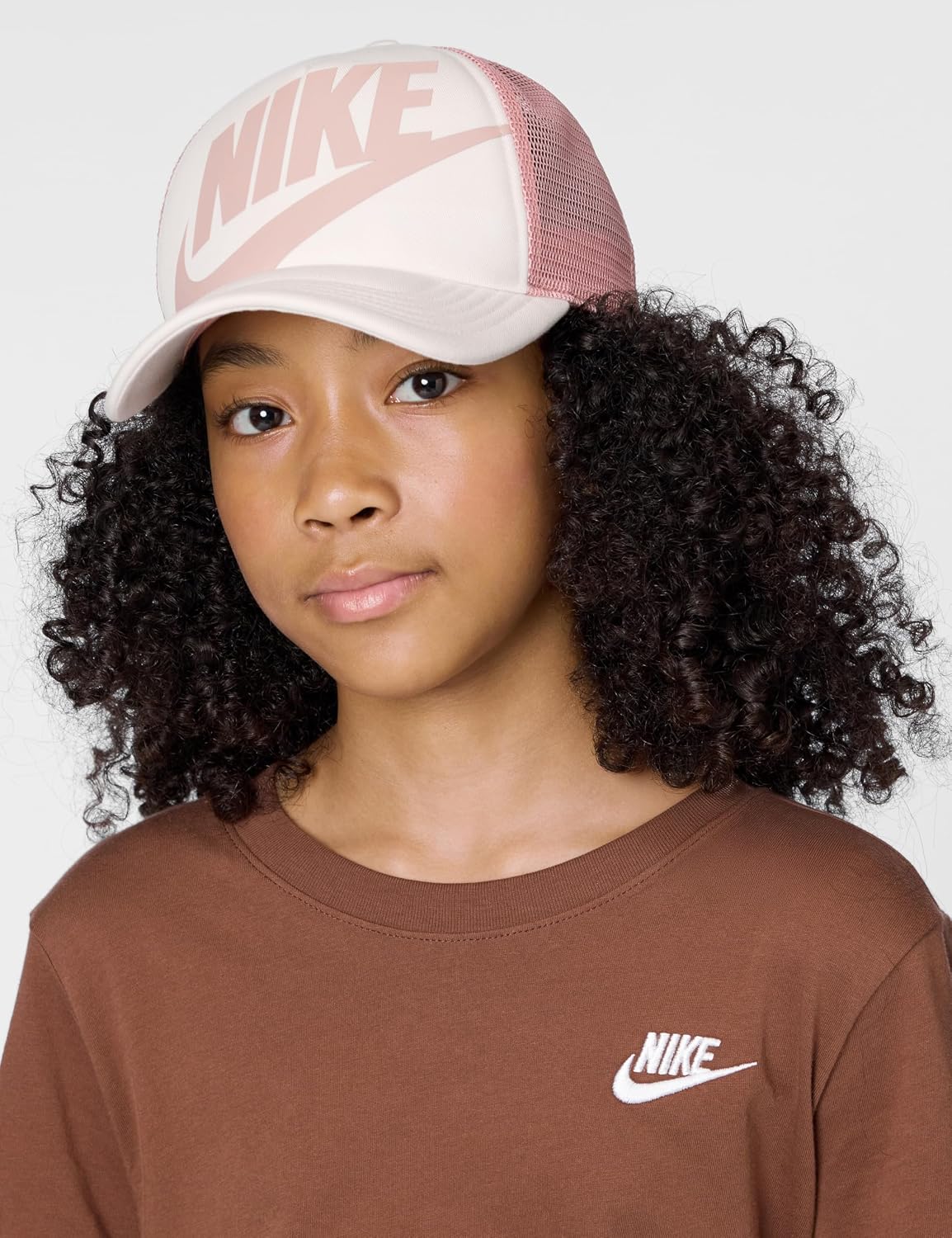 Nike Unisex Big Kids' Rise Structured Trucker Cap Hat | Boys and Girls