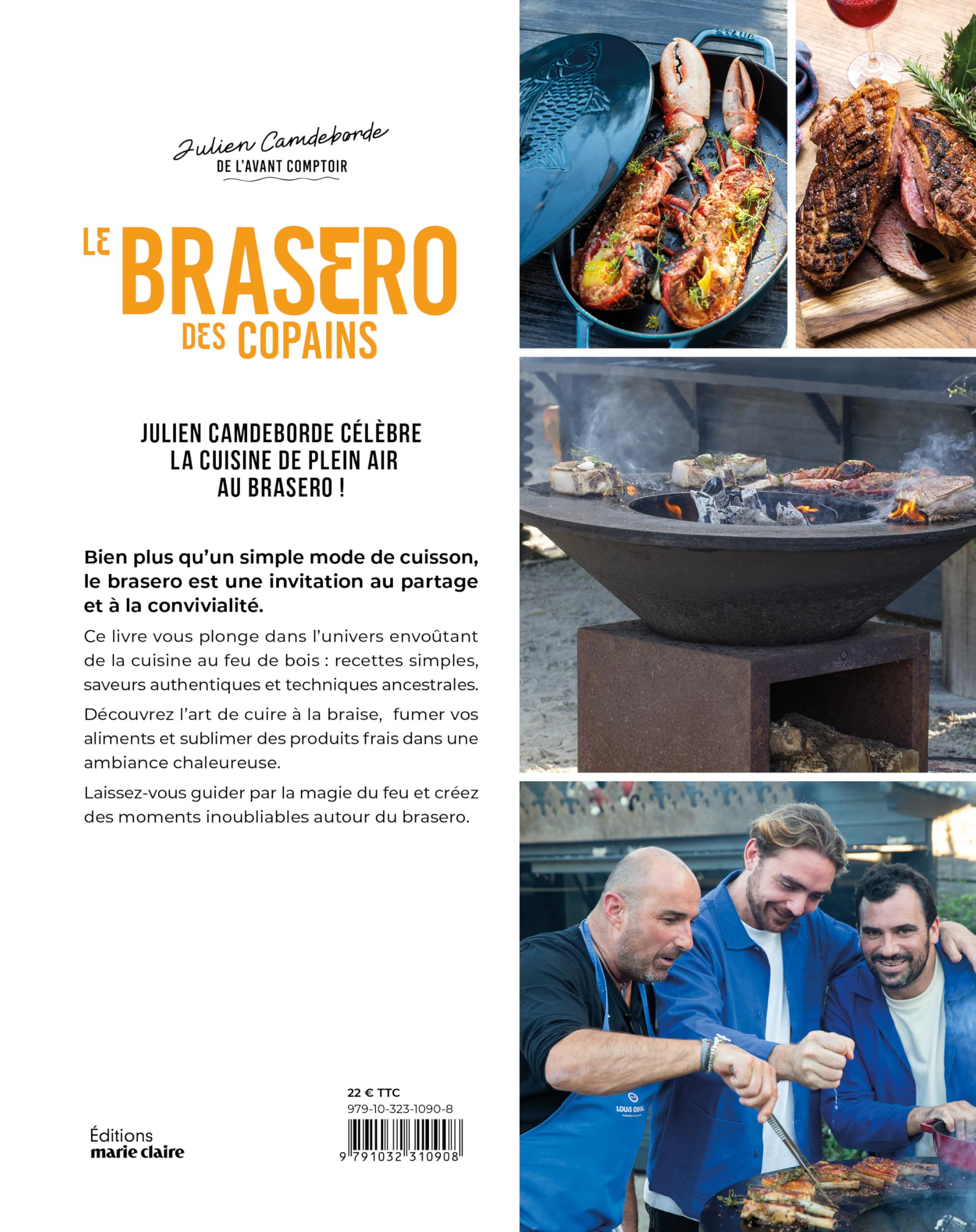 Le brasero des copains: Les meilleures recettes à partager autour du feu
