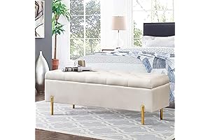 Exquisite Velvet Tufted Bench: A Regal Statement for Your Abode