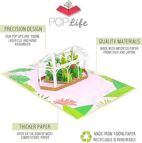 Miniatura 6 de PopLife - Tarjeta de felicitación para el día de la madre, tarjeta 3D para aniversario, San Valentín, gracias, feliz cumpleaños, para mamá, esposa,