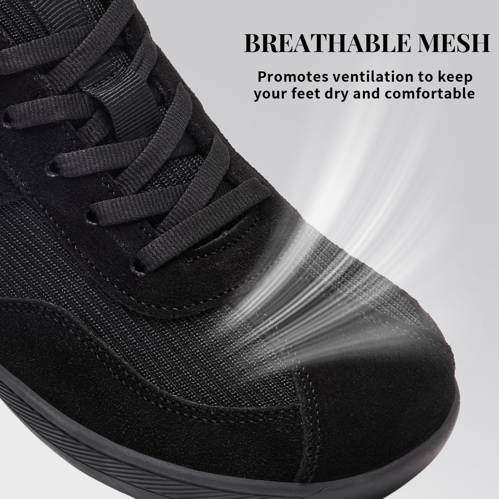 Zapatillas Barefoot Mujer Ligeras Running Zapatos Caja de Dedos Transpirables Sneakers Suela Cero Drop | No Deslizantes Zapatos Transpirables Soporte de Arco Sneakers Suela Cero Drop