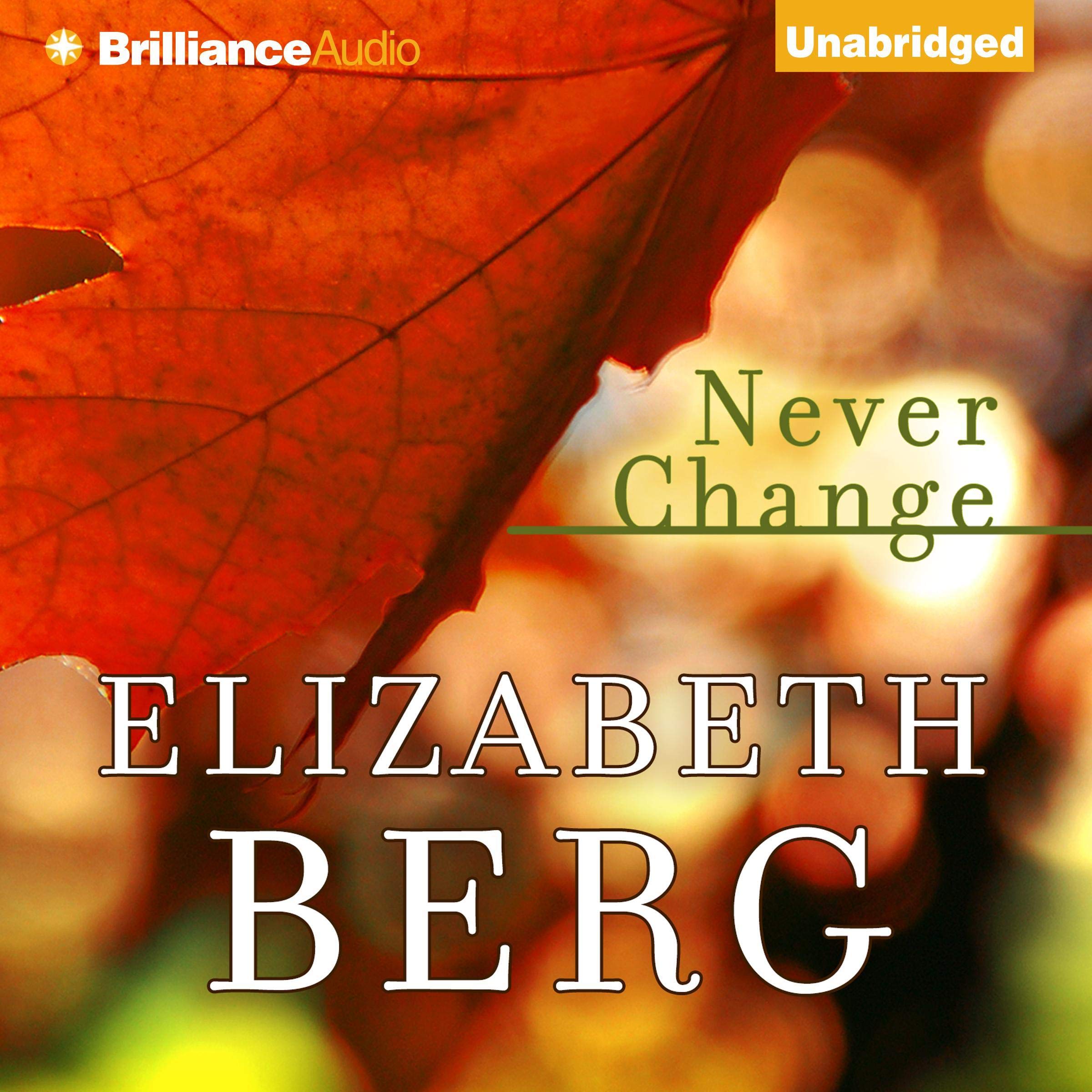 Cover art for Never Change