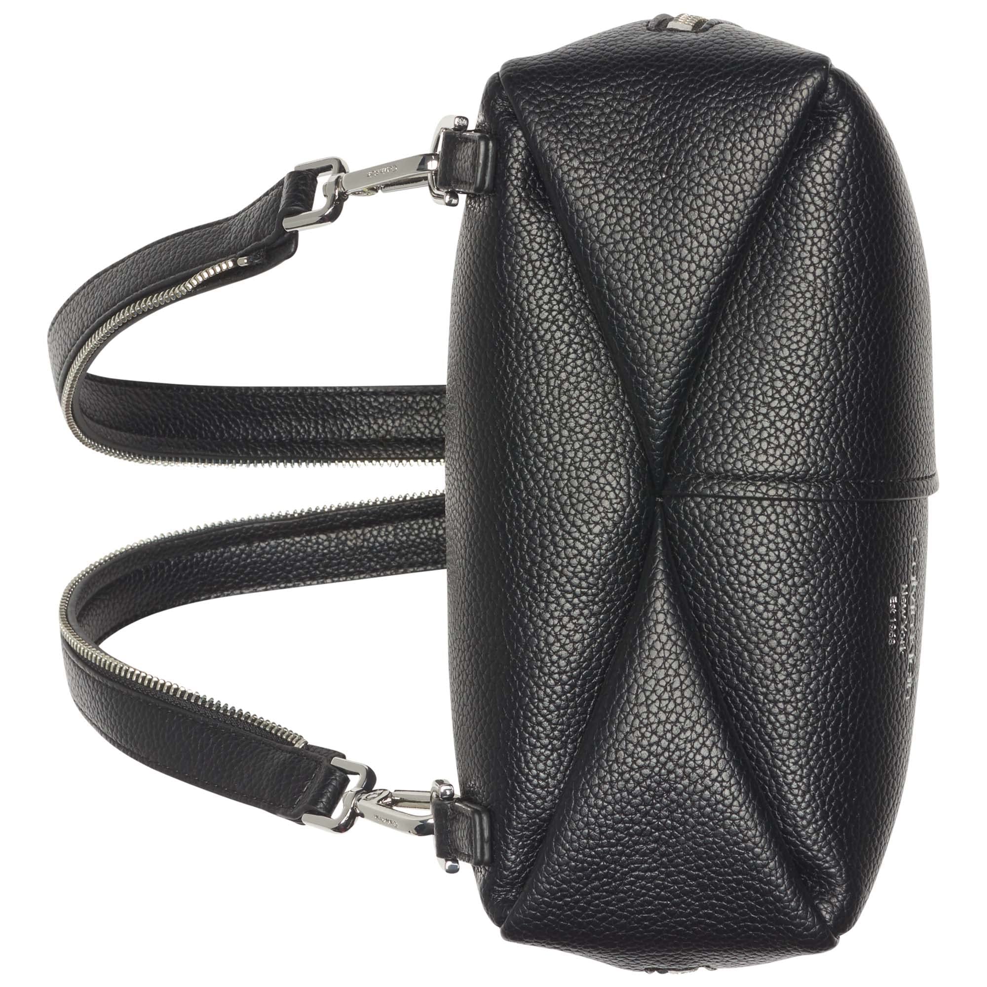 Calvin Klein Myra Backpack For Women – Vegan Leather Convertible Sling Backpack, 2 Pockets Mochila convertible Mujer (Pack de 1)