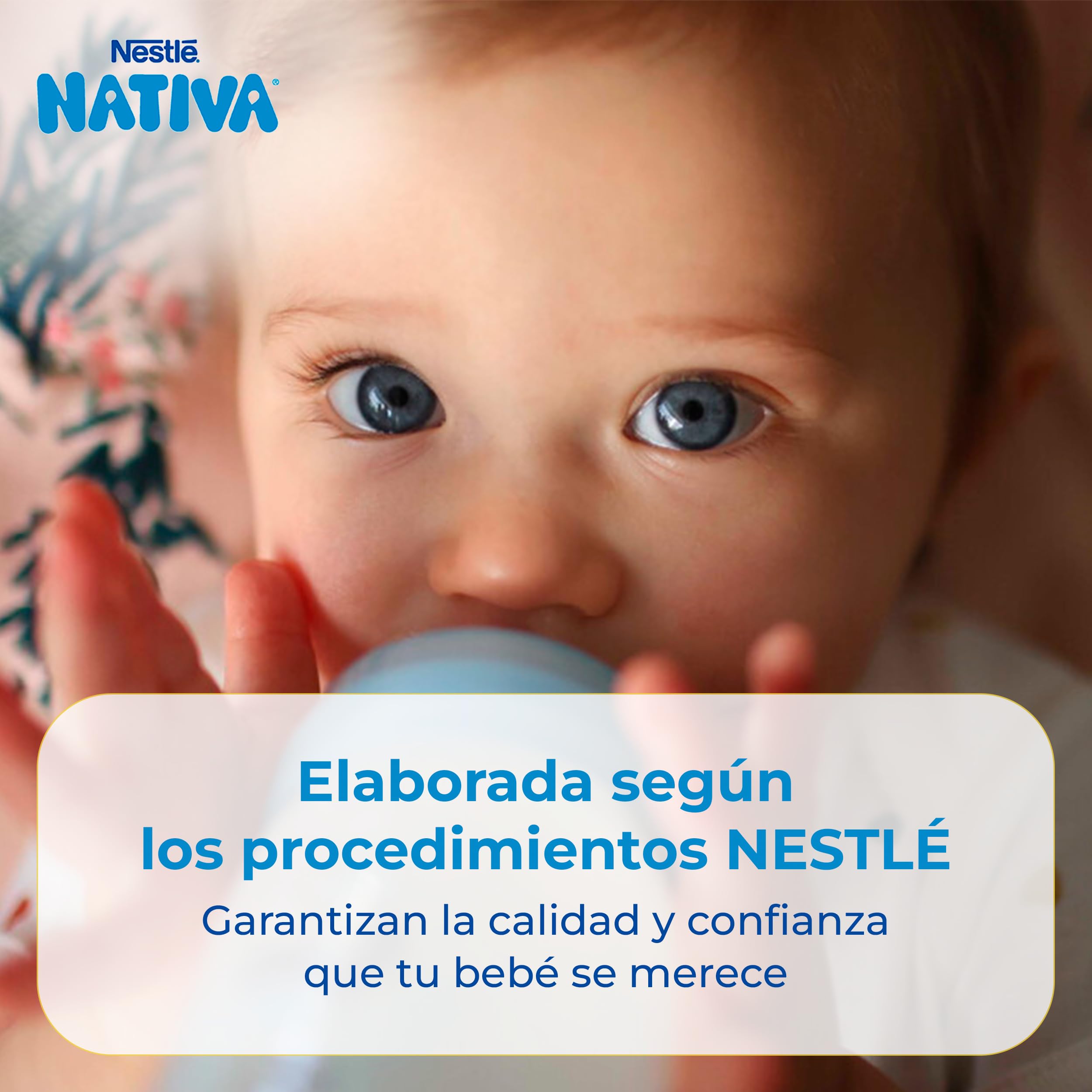 Nestlé NATIVA 2 Leche de Continuación en polvo para bebés a partir de los 6 meses, bote de 800g