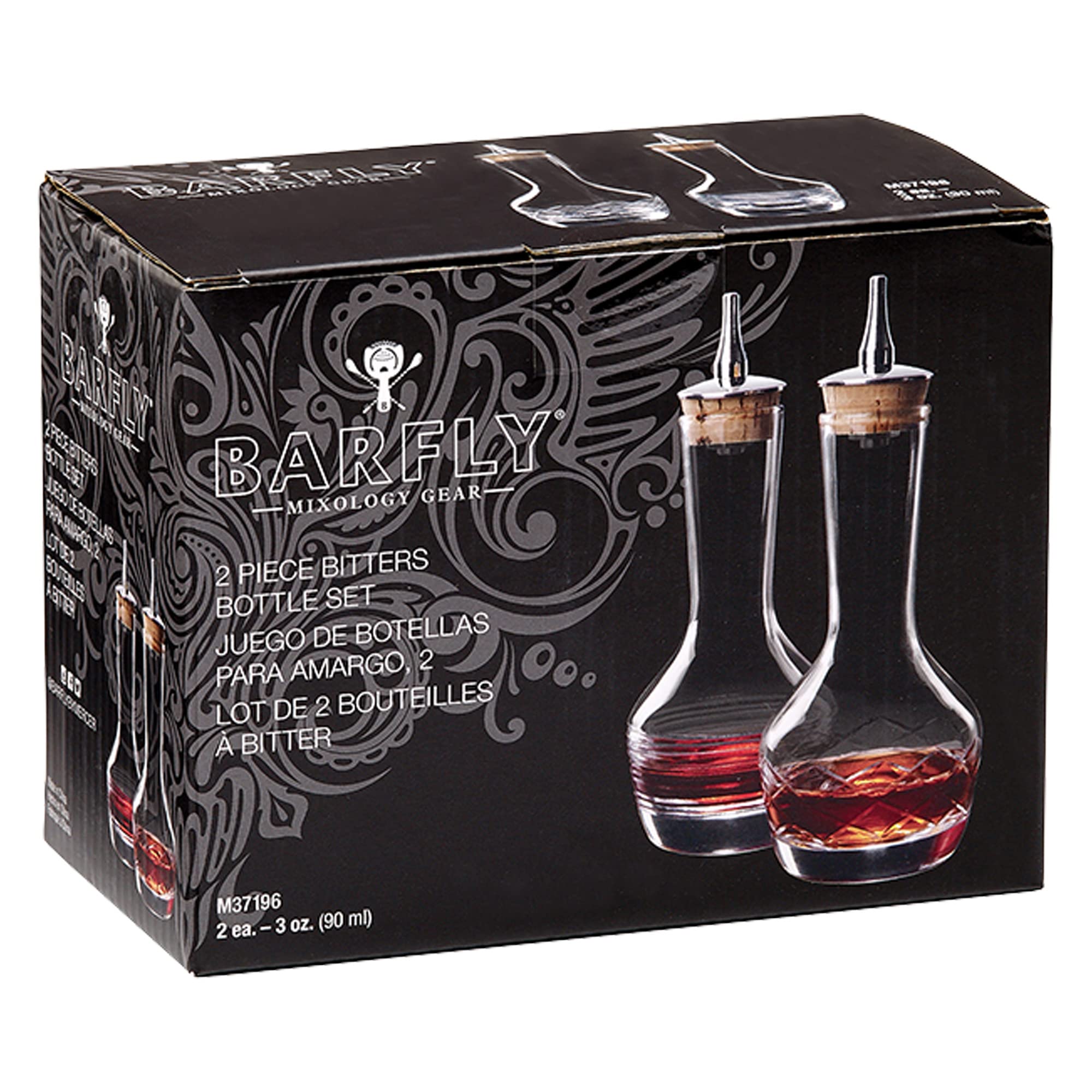 Bitters Bottle Set of 2 - M37189/M37191