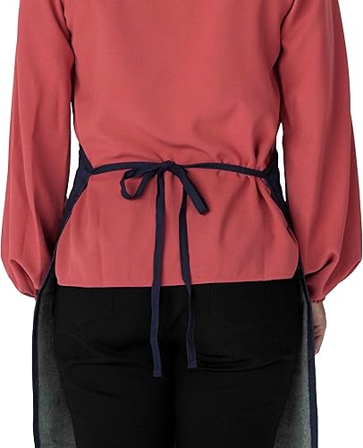 Miniatura 4 de School Smart Delantal de mezclilla unisex para adultos