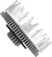 Vista 5 de Caltric Embrague principal principal Boss Hub Gear Basket compatible con Yamaha Raptor 660 YFM660R 2001 2002 2003 2004 2005