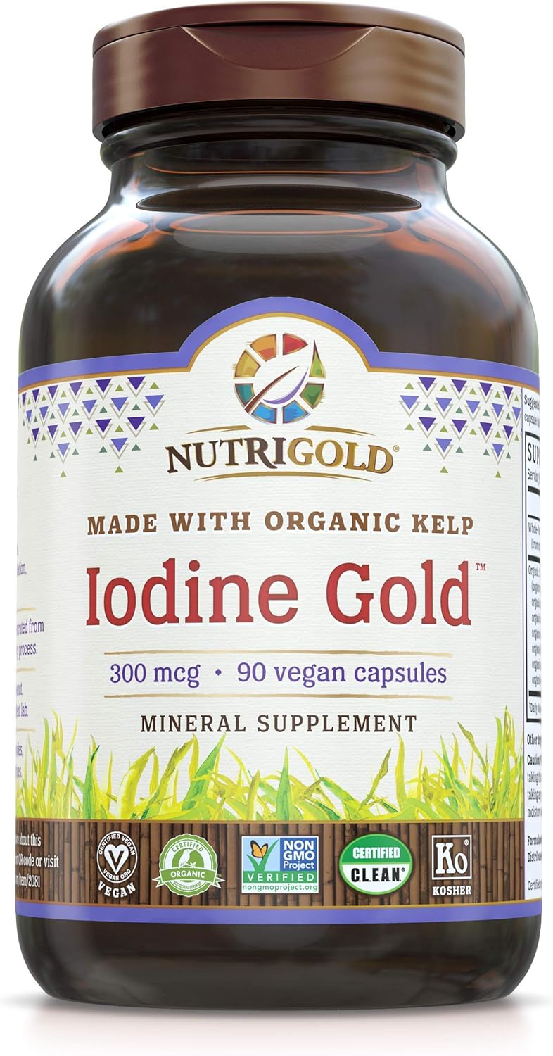 NutriGold Iodine Gold, 90 CT Health & Household