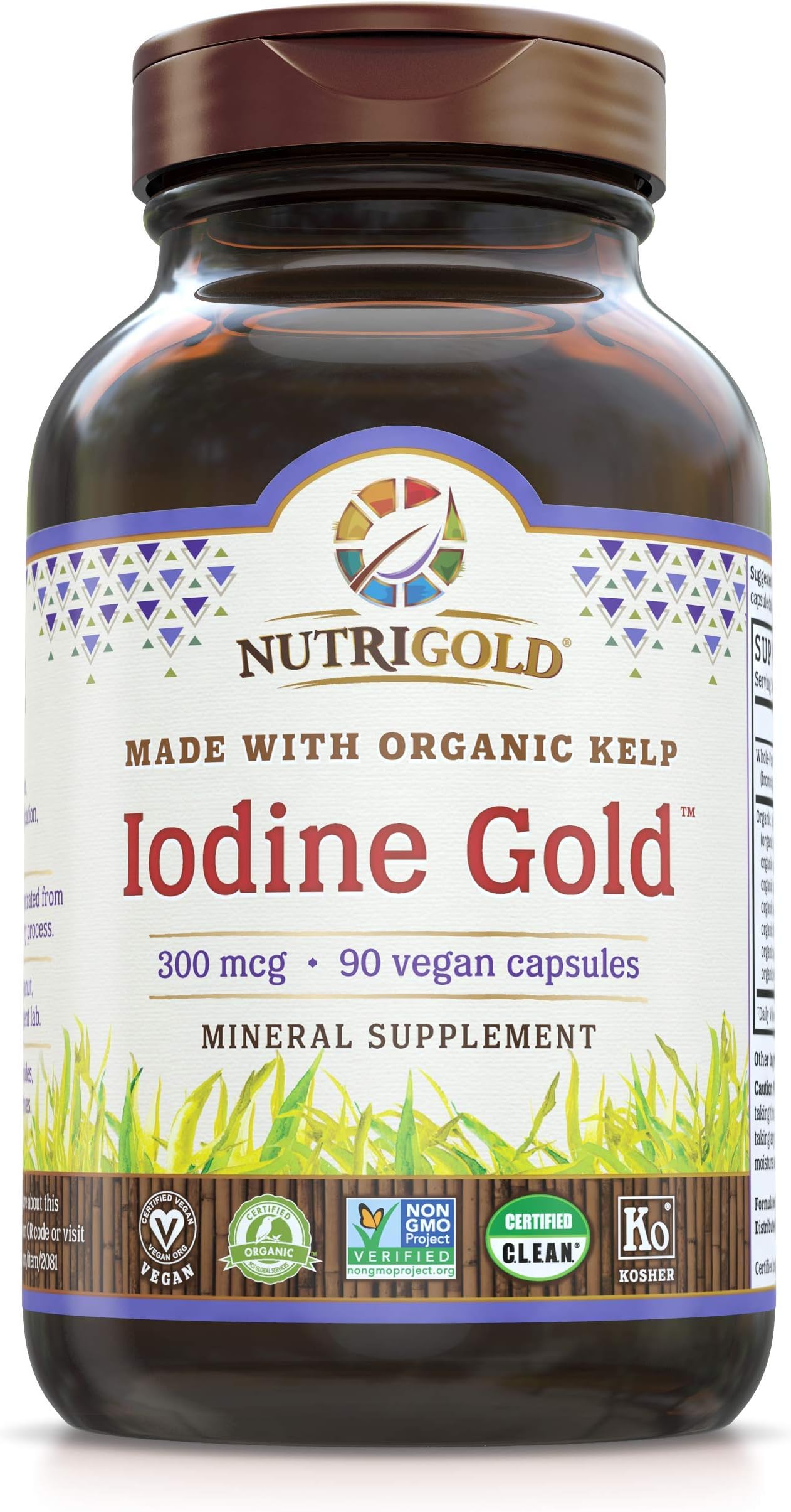 NutriGold Iodine Gold, 90 CT