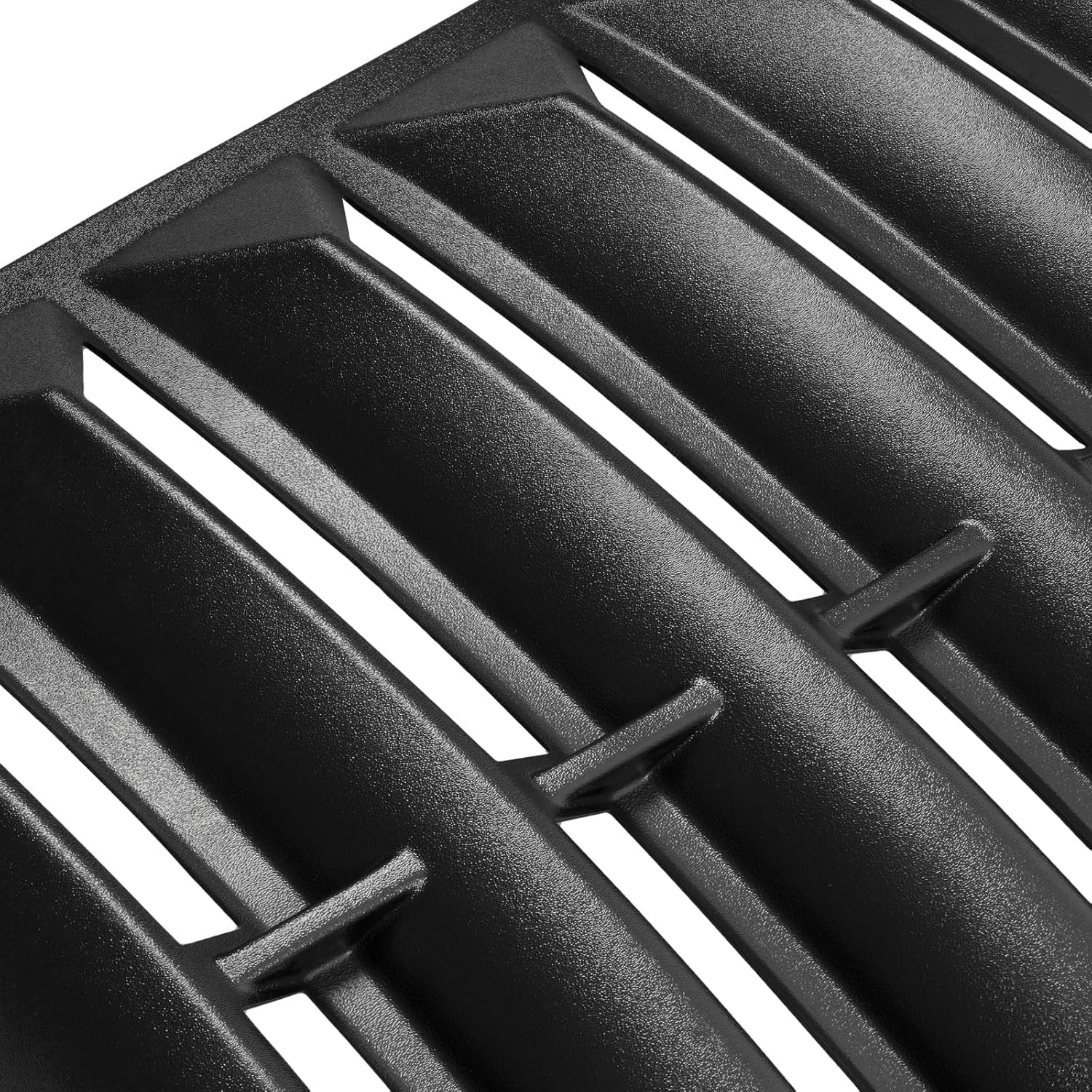 KUAFU Rear Window Louver Compatible with 2013 2014 2015 2016 2017 2018 2019 2020 Ford Fusion Windshield Sun Shade Cover ABS Plastic Black