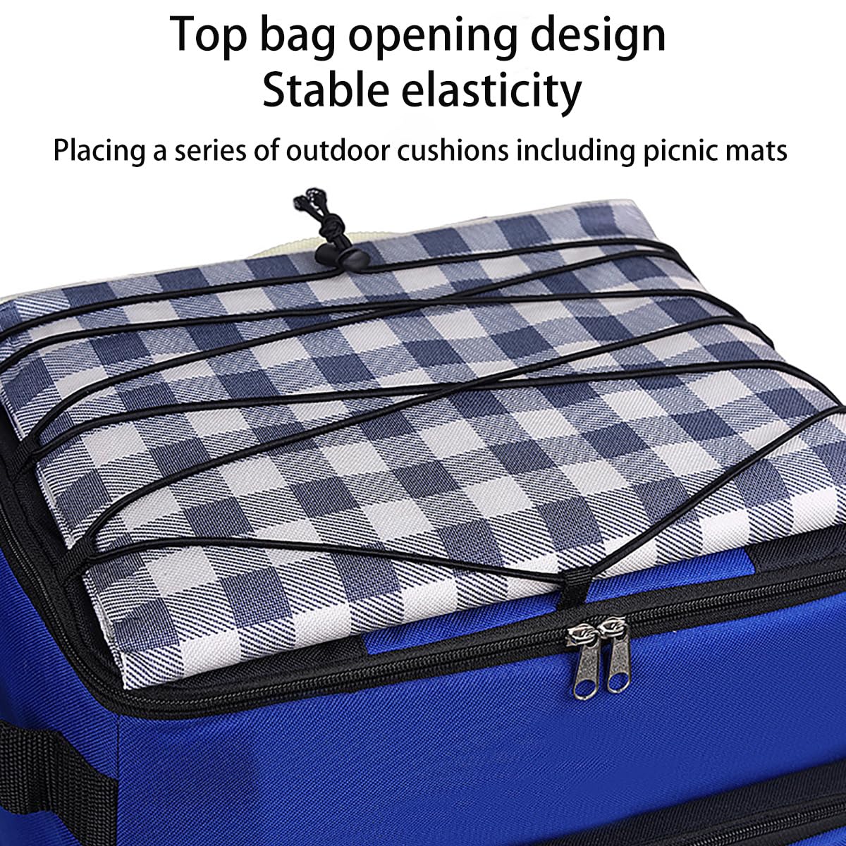 Glaciere a Roulette Caisse Isotherme Glaciere Souple Isotherme 40L pour Le Barbecue Camping et Les Voyages