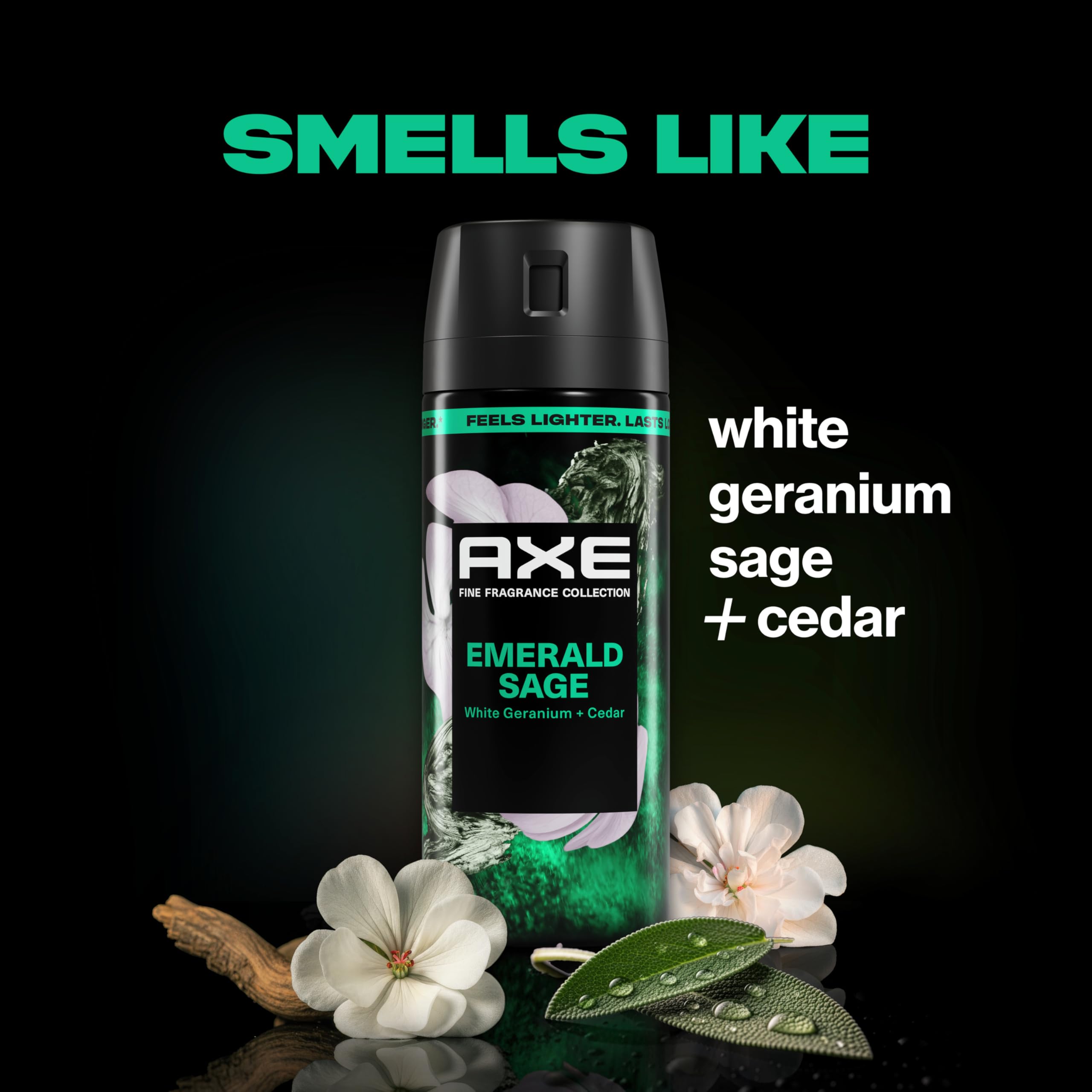 AXE Everyday Essentials Body Spray 4 Count Aluminum-Free 72-Hour Freshness