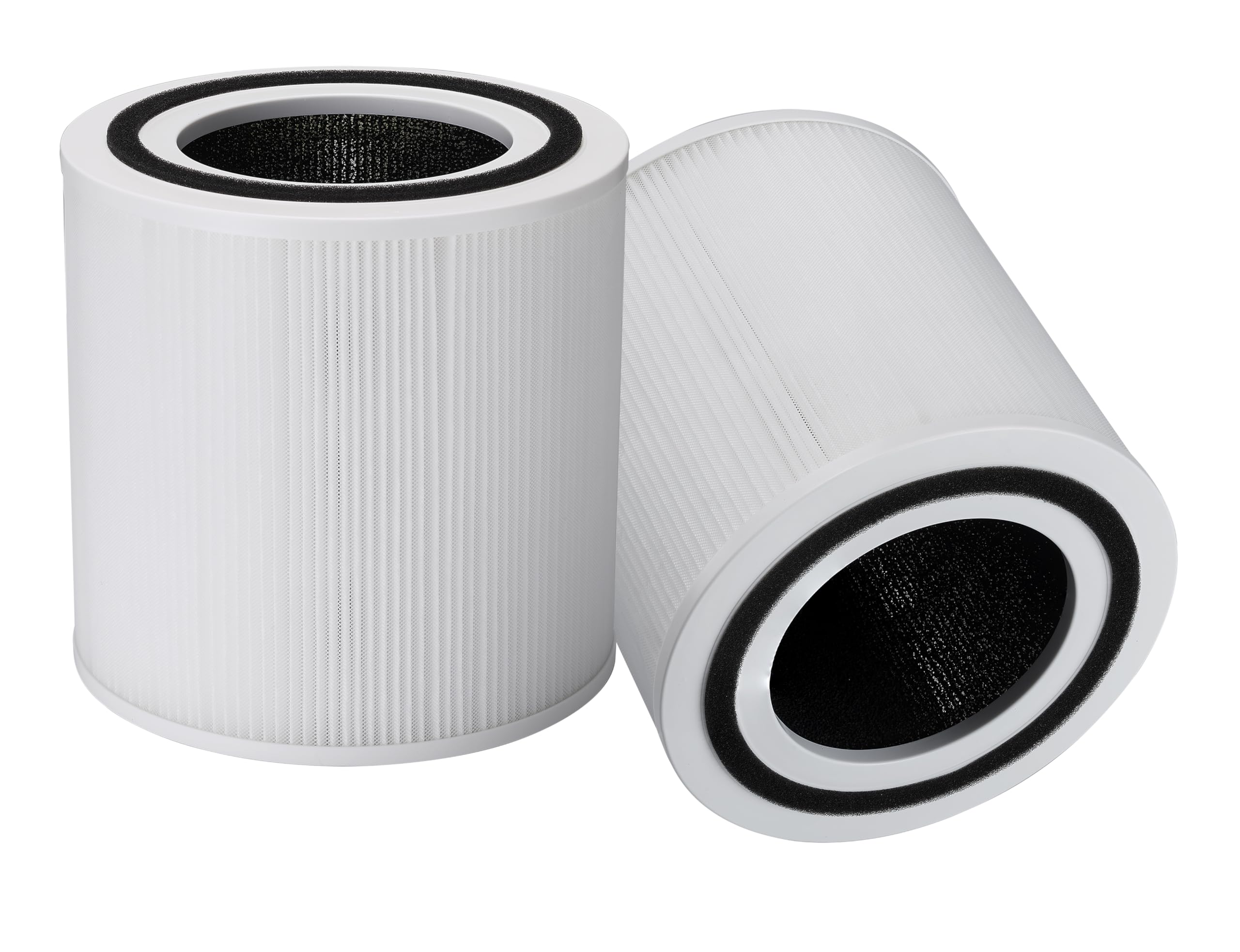 Zestaw 2 zamiennych filtrów Hepa 3 w 1, kompatybilny z oczyszczaczem powietrza TaoTronics TT-AP005, HERILIOS HS-AP005