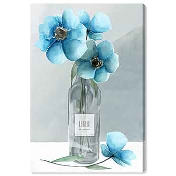 Amazon.com: The Oliver Gal Artist Co. Floral Wall Art Canvas