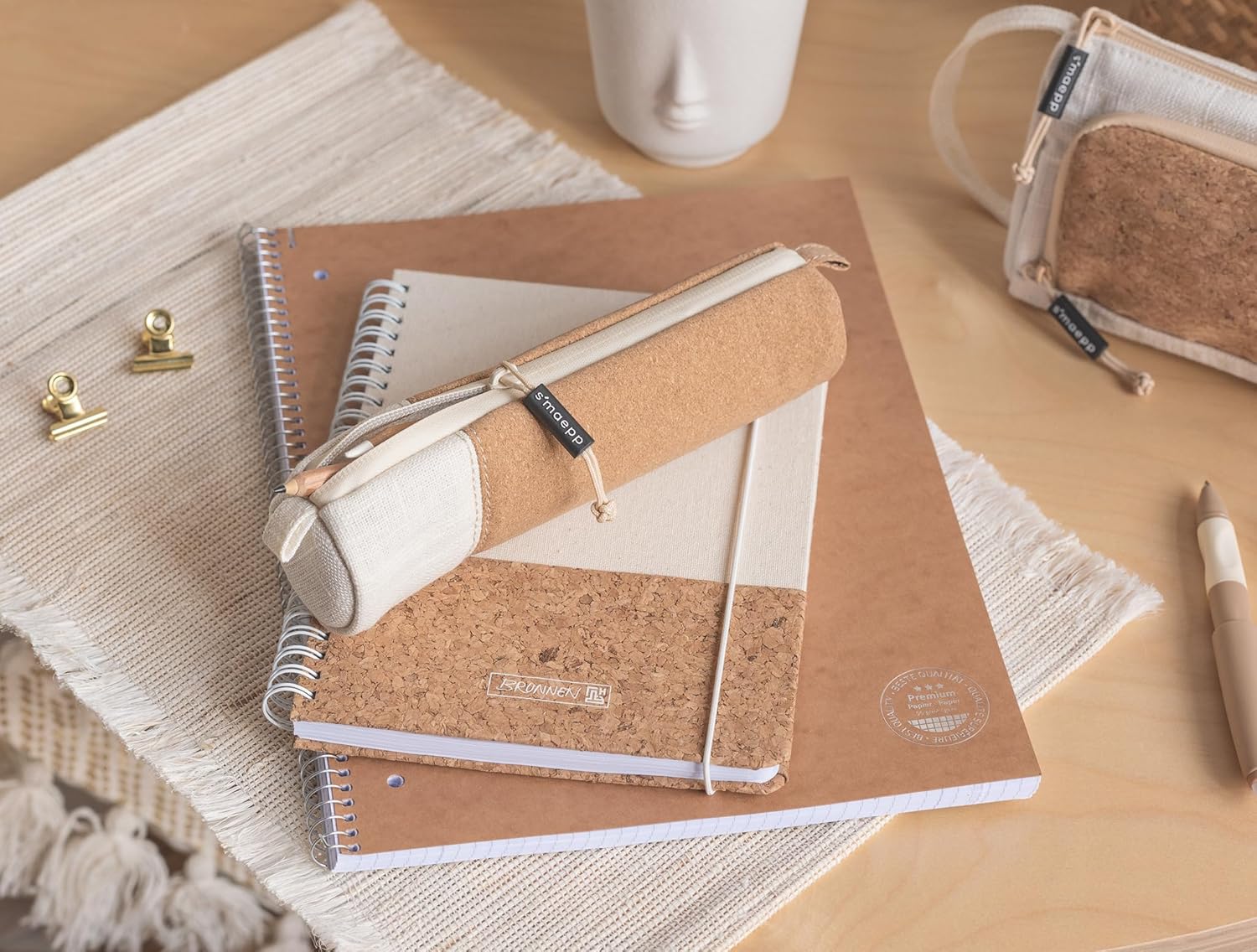 Brunnen 1049219007 Pencil Case White