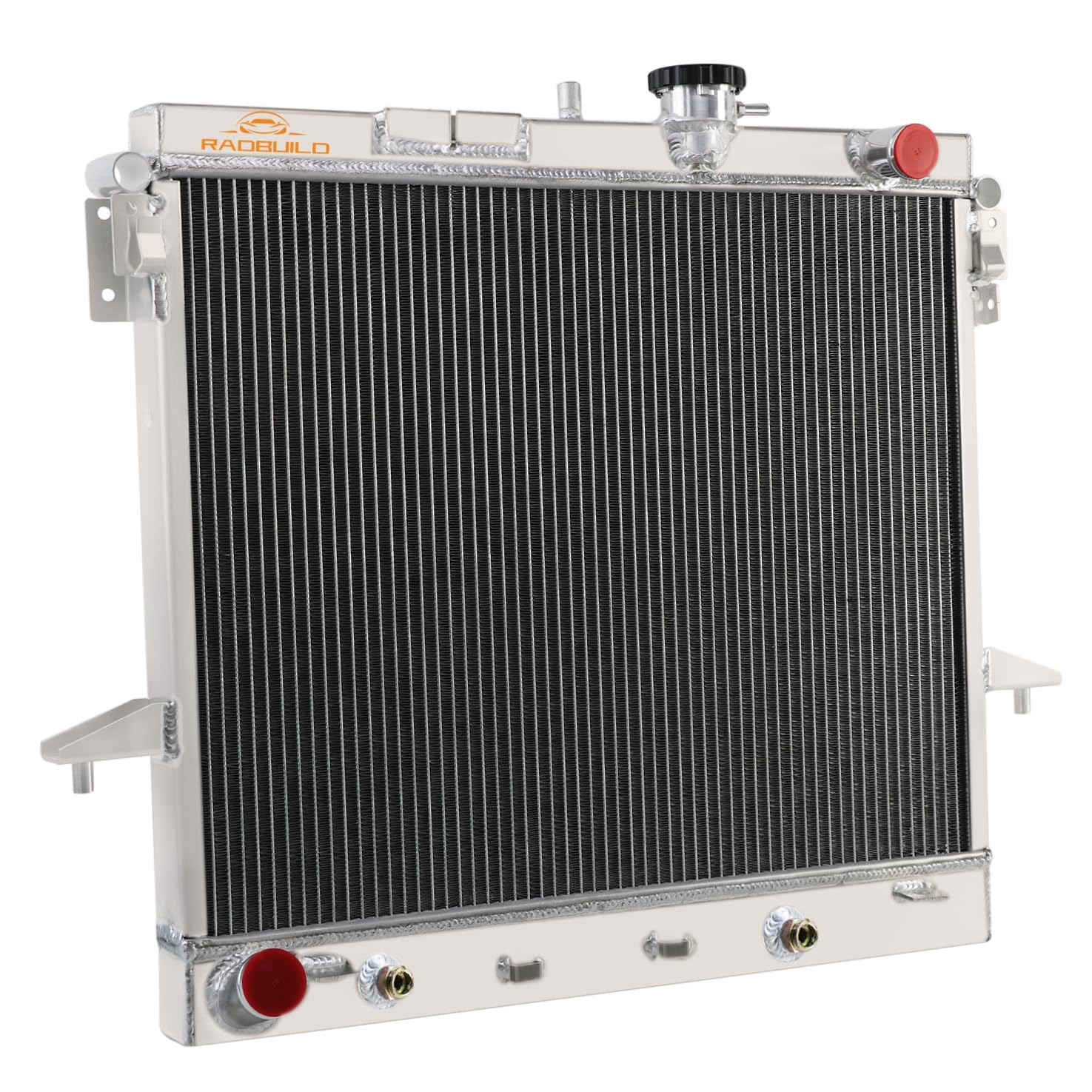 CU2855 Radiator for 2006-2012 Chevy Colorado/Gmc Canyon Radiador for 2006-2010 Hummer H3 3.5L 3.7L L5 Gas/5.3L V8 Gas 2 Row Downflow Aluminum Radiators 2007 2008 2009 2011 07 08 09 10 11 12
