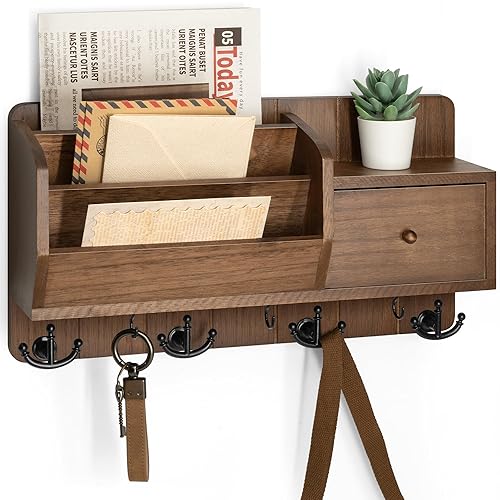 Key and Mail Holder Wall Mount